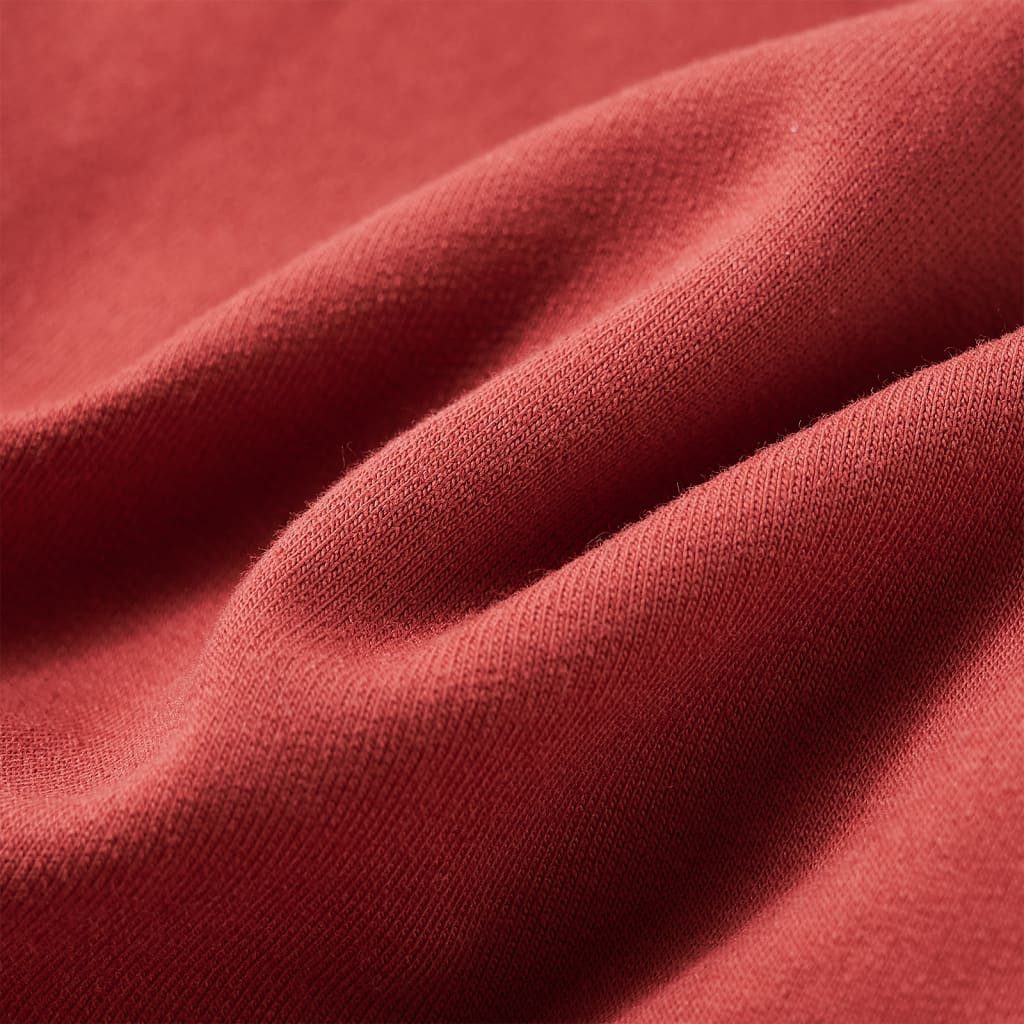 vidaXL Kapuzenpullover Kinder-Kapuzenpullover Dunkelrot 104