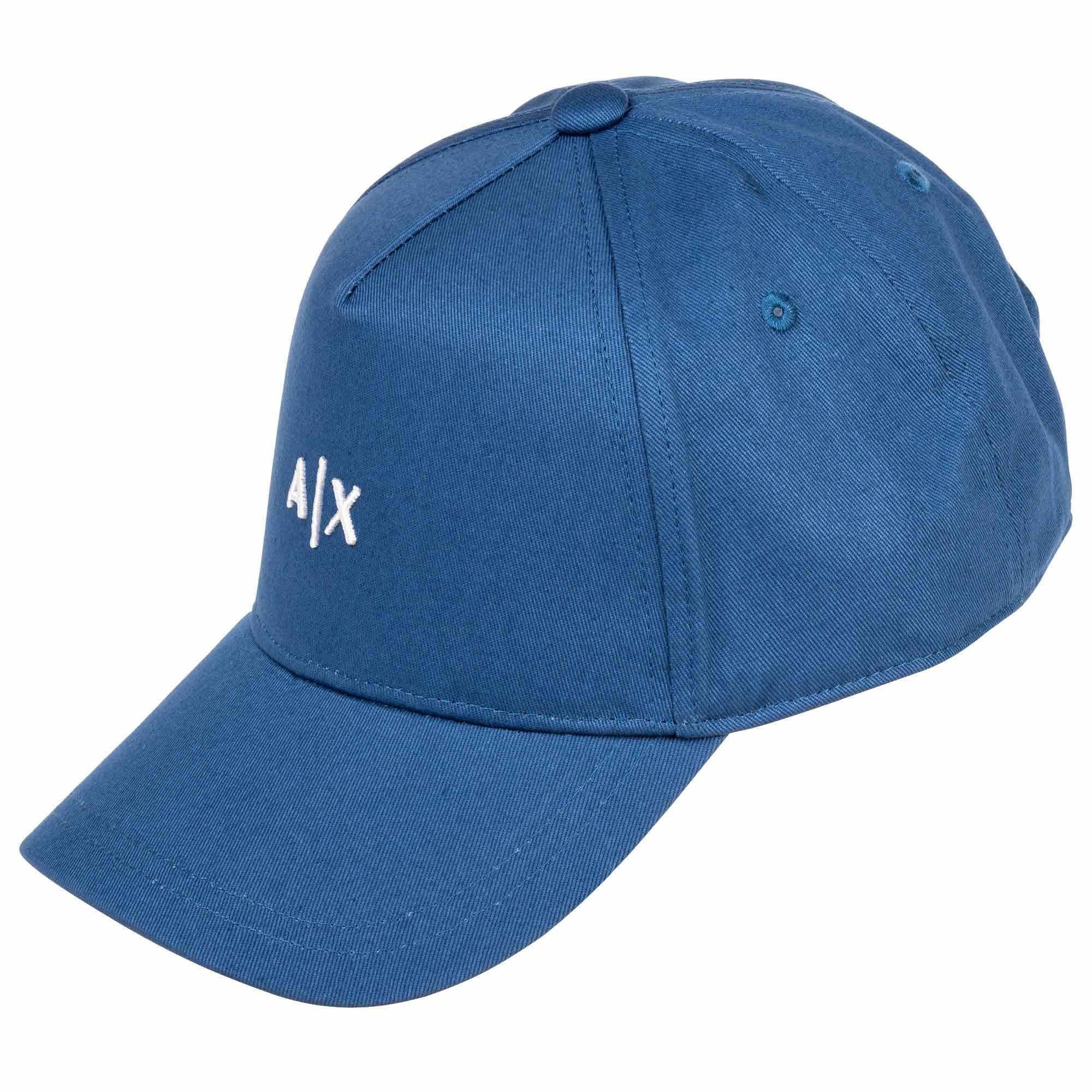 ARMANI EXCHANGE Baseball Cap Logo, Cap Baseball Blau Size One - Kappe, Herren