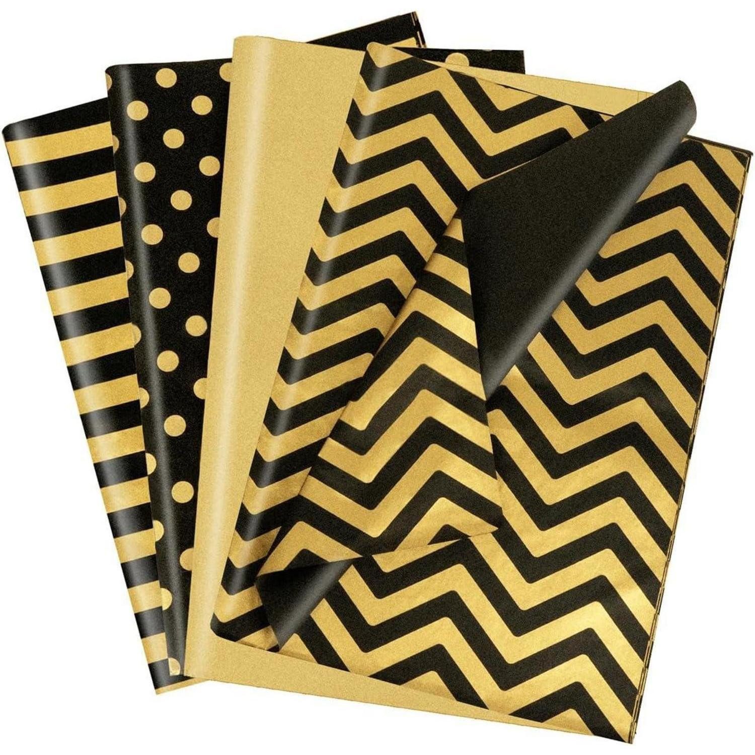 LuxusKollektion Seidenpapier Seidenpapier Set 100 Blatt Geschenkpapier Bastelpap