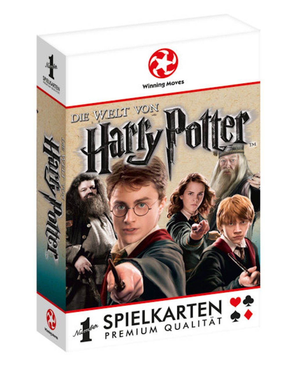 Potter, Kartenspiel Harry Winning Number Moves Spiel, inkl. Spielkarten 2 Joker 1