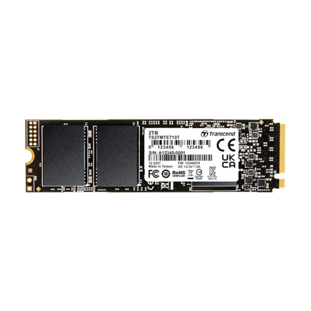 Transcend MTE710T M.2 2280 SSD 256GB TS256GMTE710T SSHD-Hybrid-Festplatte (256 GB)