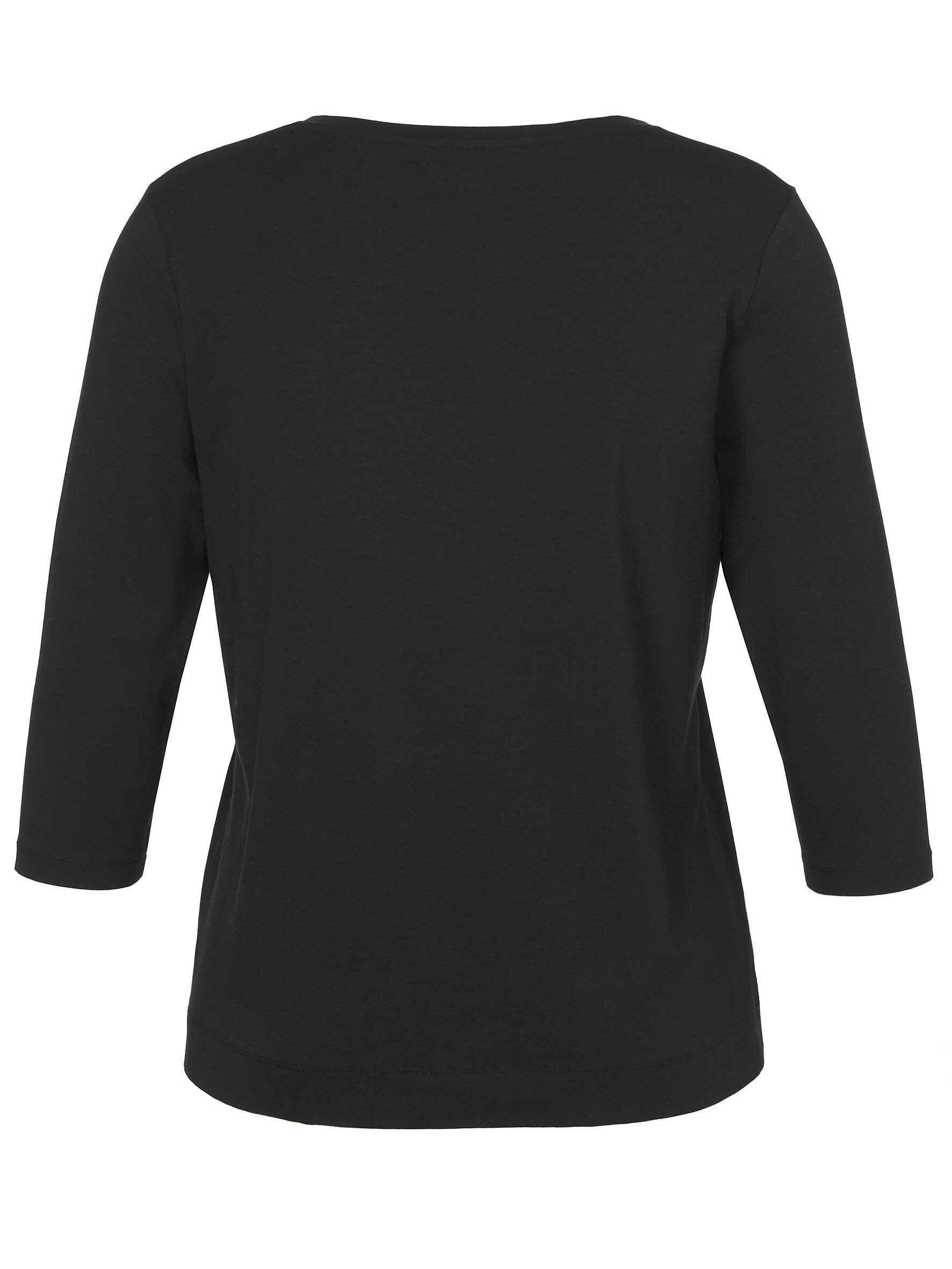 VIA APPIA DUE Print-Shirt (1-tlg) supersoft, mit Silber-Motiv, große Größen günstig online kaufen