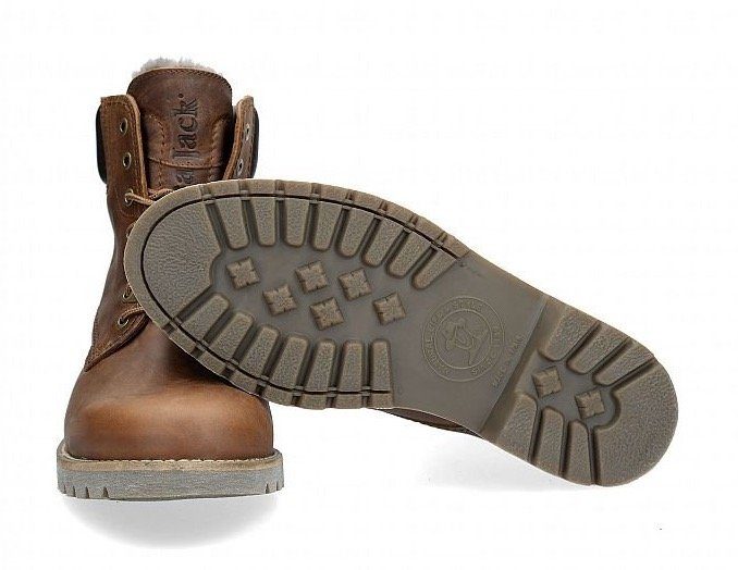 Panama Jack Panama 03 Igloo Schnürstiefel mit Lammfell