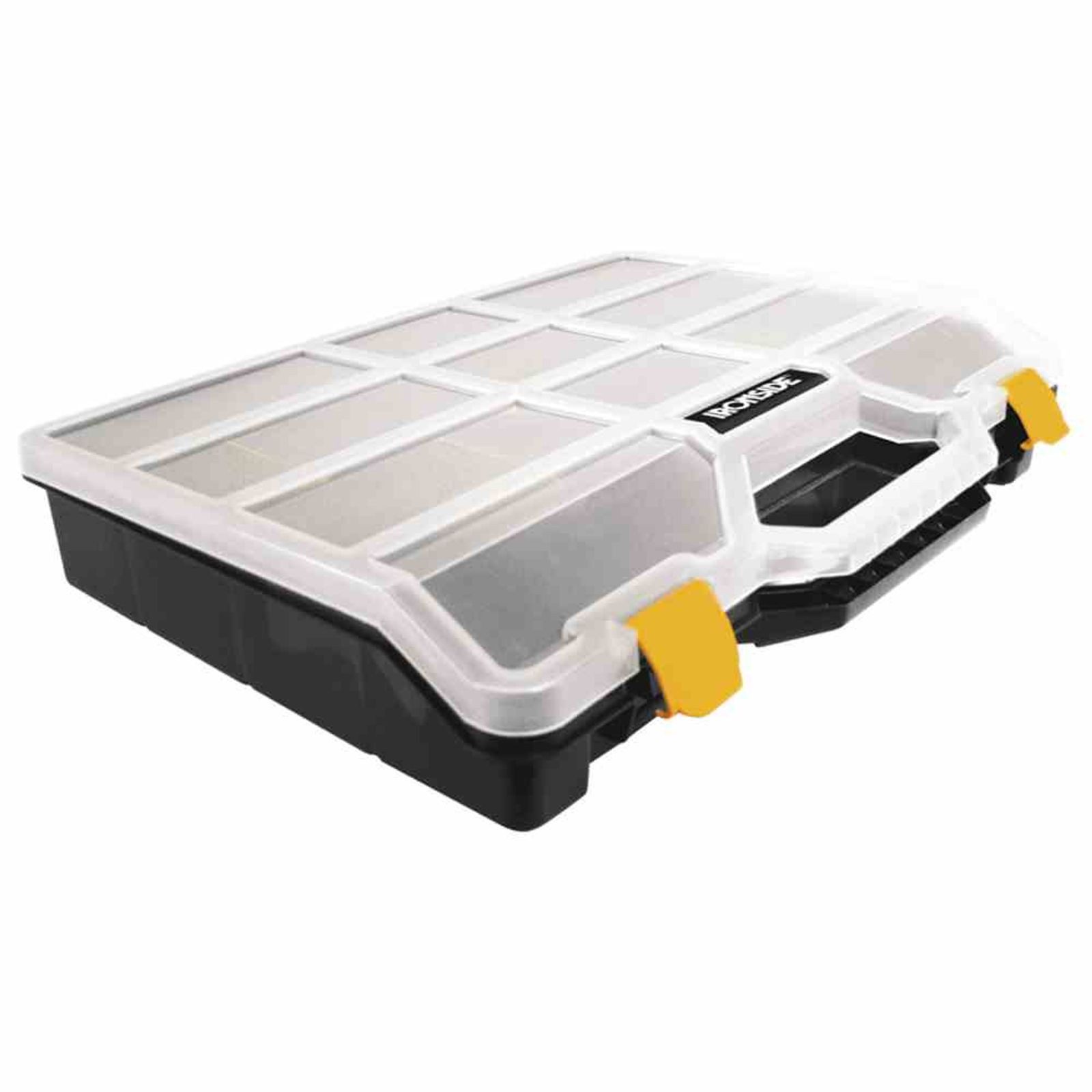 IRONSIDE Werkzeugbox Sortimentskasten Gr L 460x350x81mm 21Fächer Regale Lagerung Werkzeuge