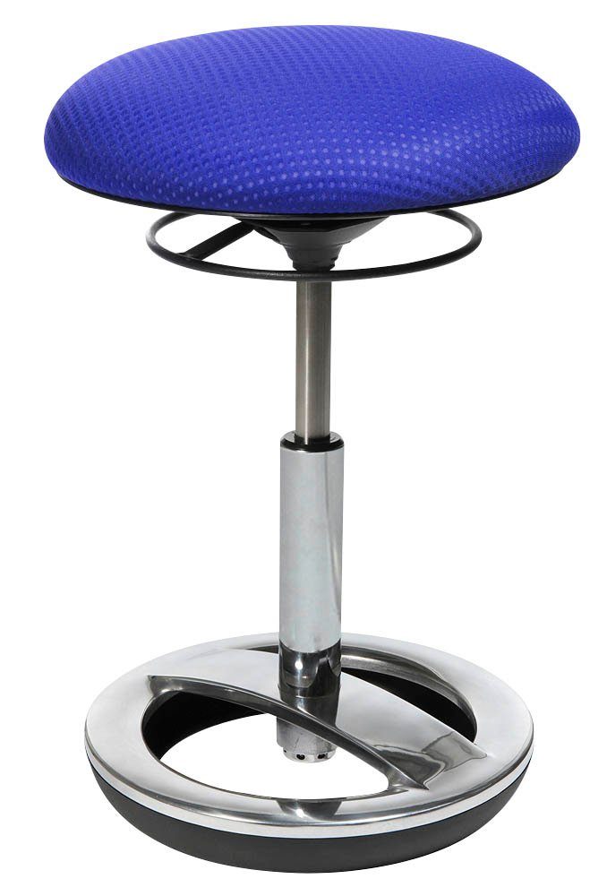 TOPSTAR Sitzhocker 1 Fitness-Hocker SITNESS BOB Hocker - blau (1 St), Patent by Walser