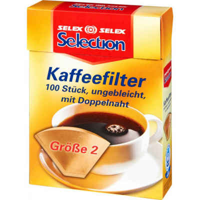 Selection Papierfilter Selection Kaffeefilter Größe 2 100 Stück