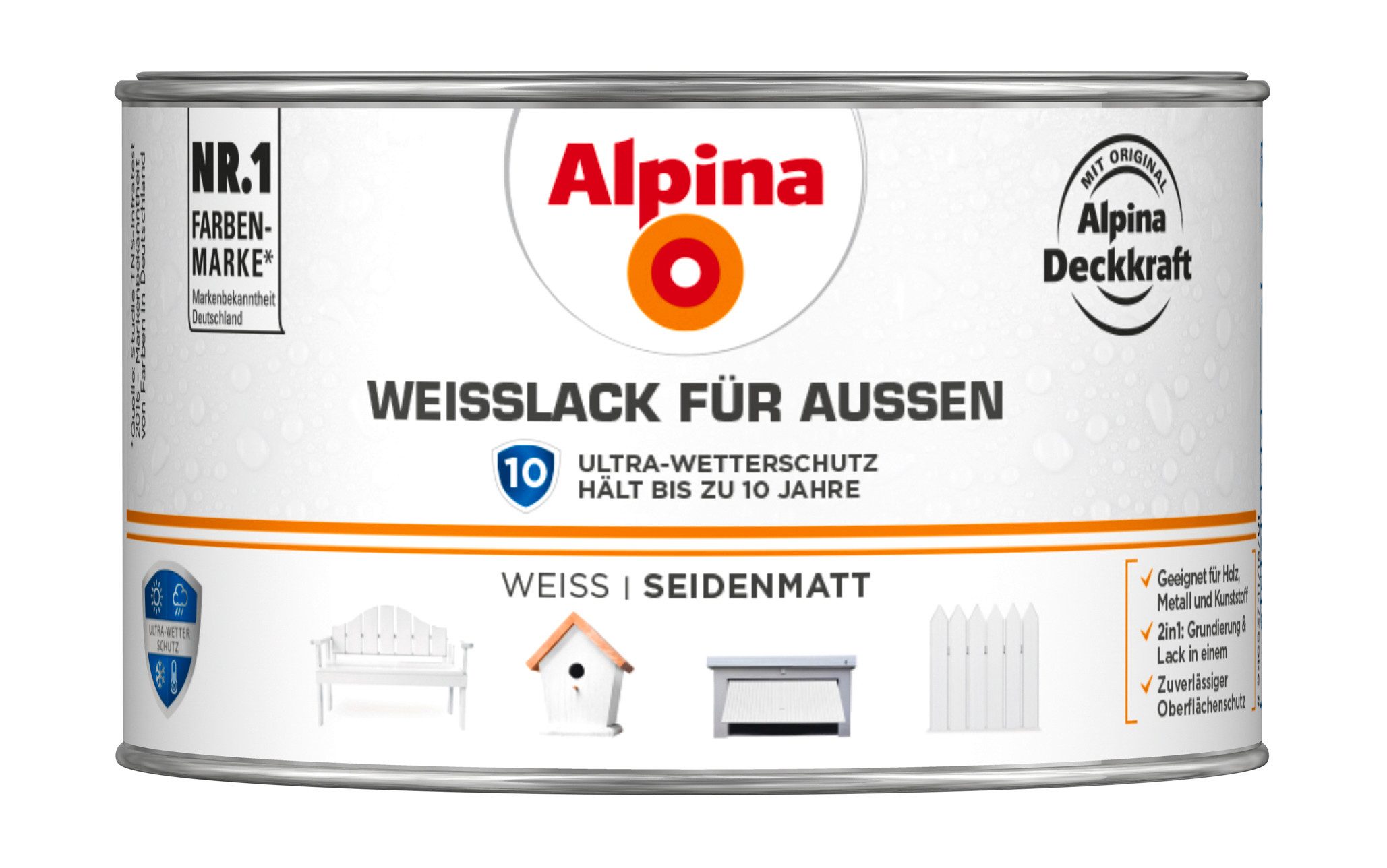 Alpina Weißlack Alpina Weißlack für Außen