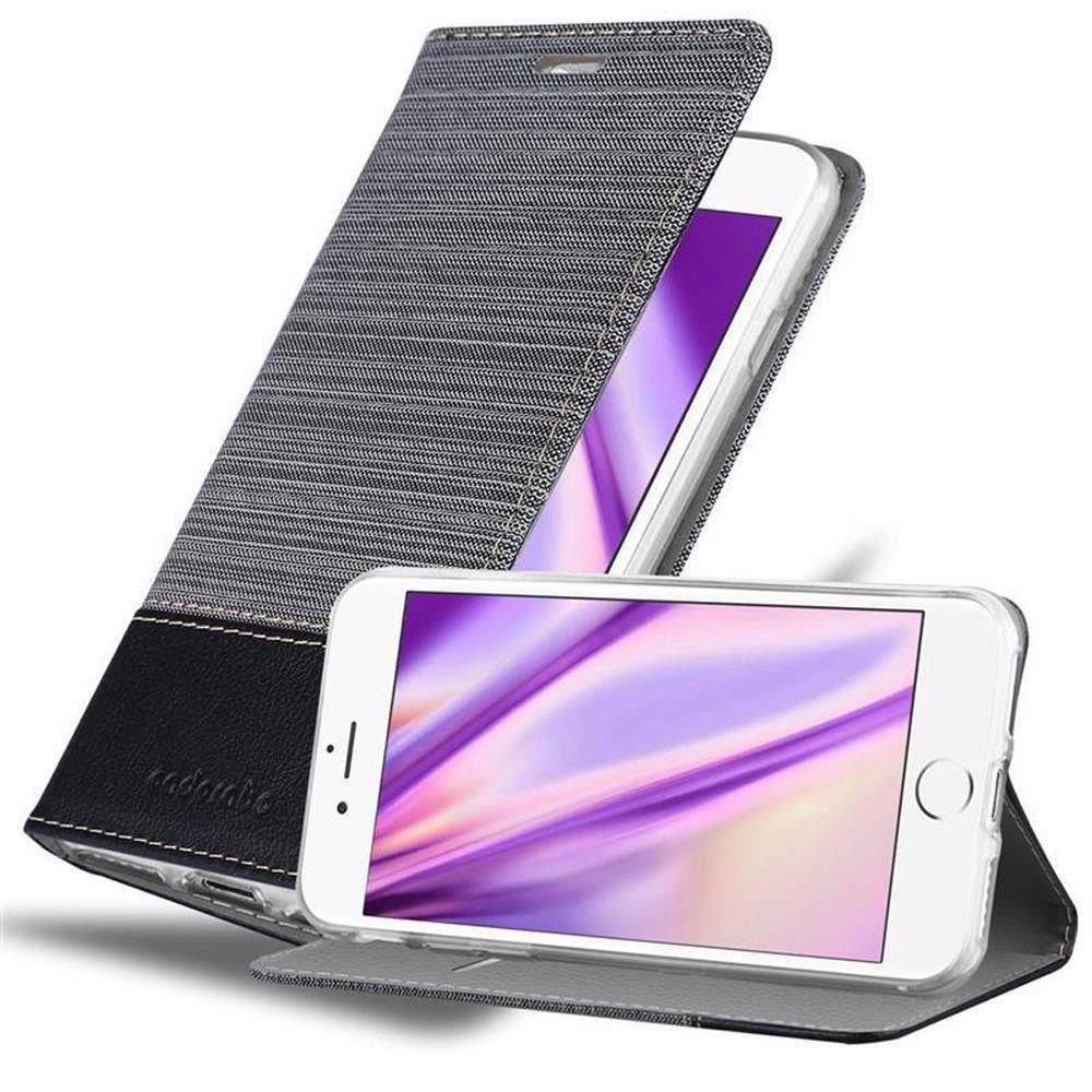 Cadorabo Handyhülle für iPhone 6 / 6S Hülle Apple iPhone 6 / 6S, Klappbare Handy Schutzhülle - Hülle - mit Standfunktion und Kartenfach