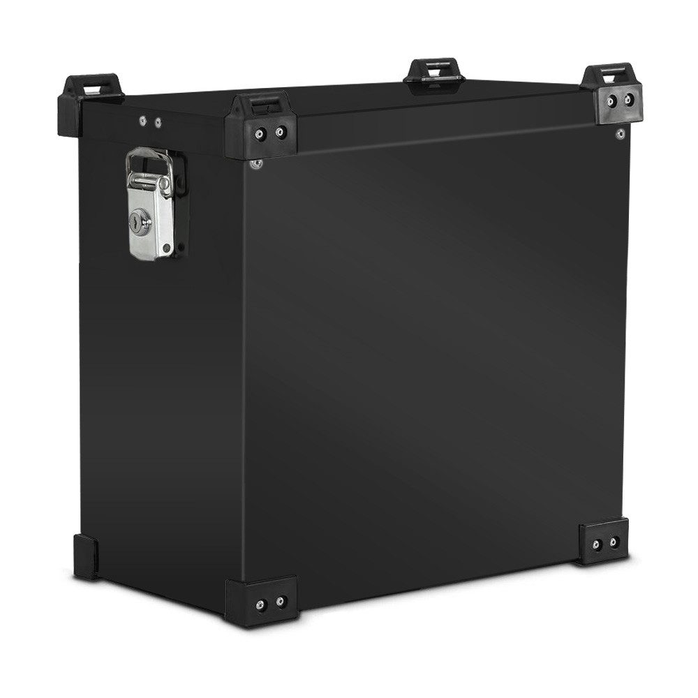 Bagtecs Kofferset Set Alukoffer + Kofferträger passend für Honda Transalp XL 750 23-26 A