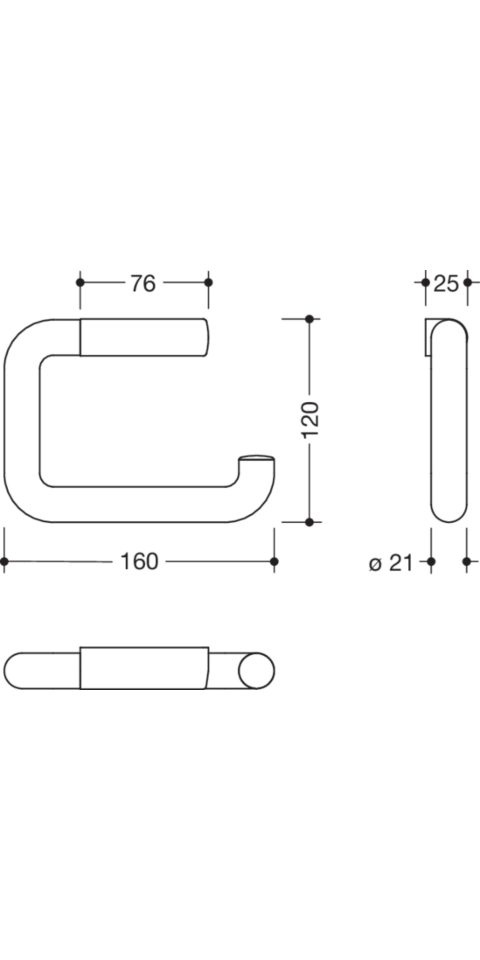 HEWI Toilettenpapierhalter
