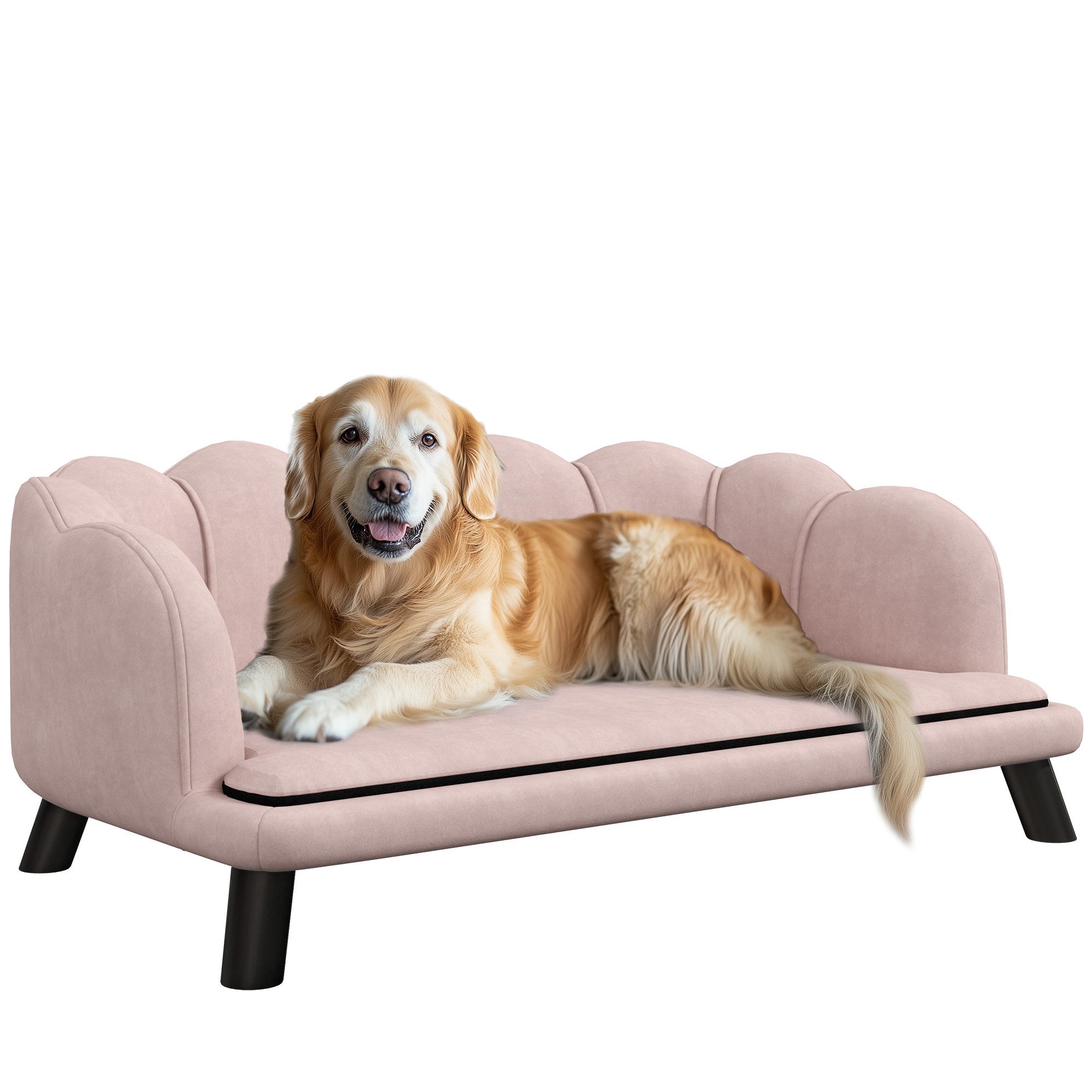 PawHut Tierbett Waschbarer Bezug, Haustiersofa mit günstig online kaufen