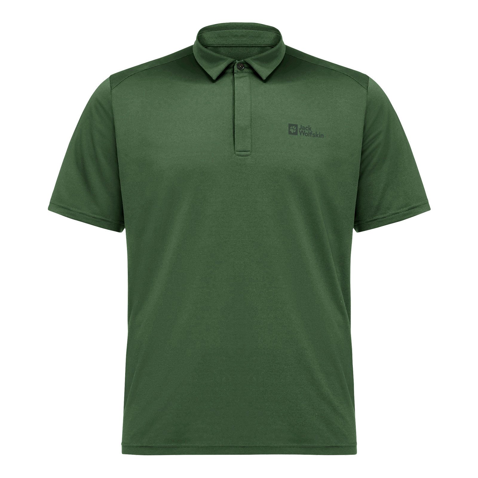 Jack Wolfskin Poloshirt Delgami Polo mit verdeckter Knopfleiste günstig online kaufen