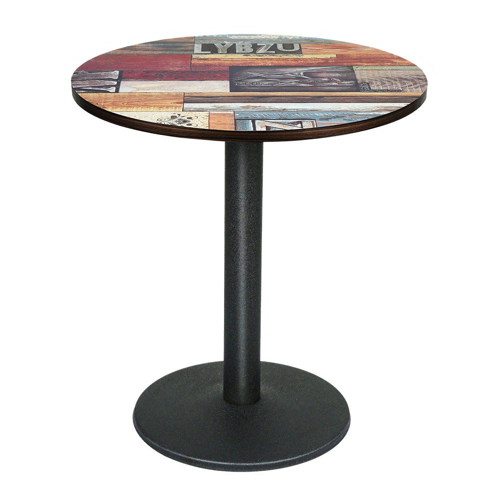 JEOBEST Bartisch Esstisch Rund, Küchentisch Esszimmertisch, günstig online kaufen