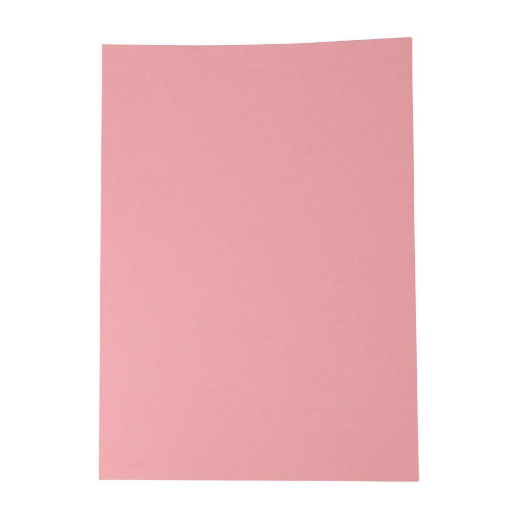 220g/qm Bastelkartonpapier A4 5x rose uni Karte Rayher