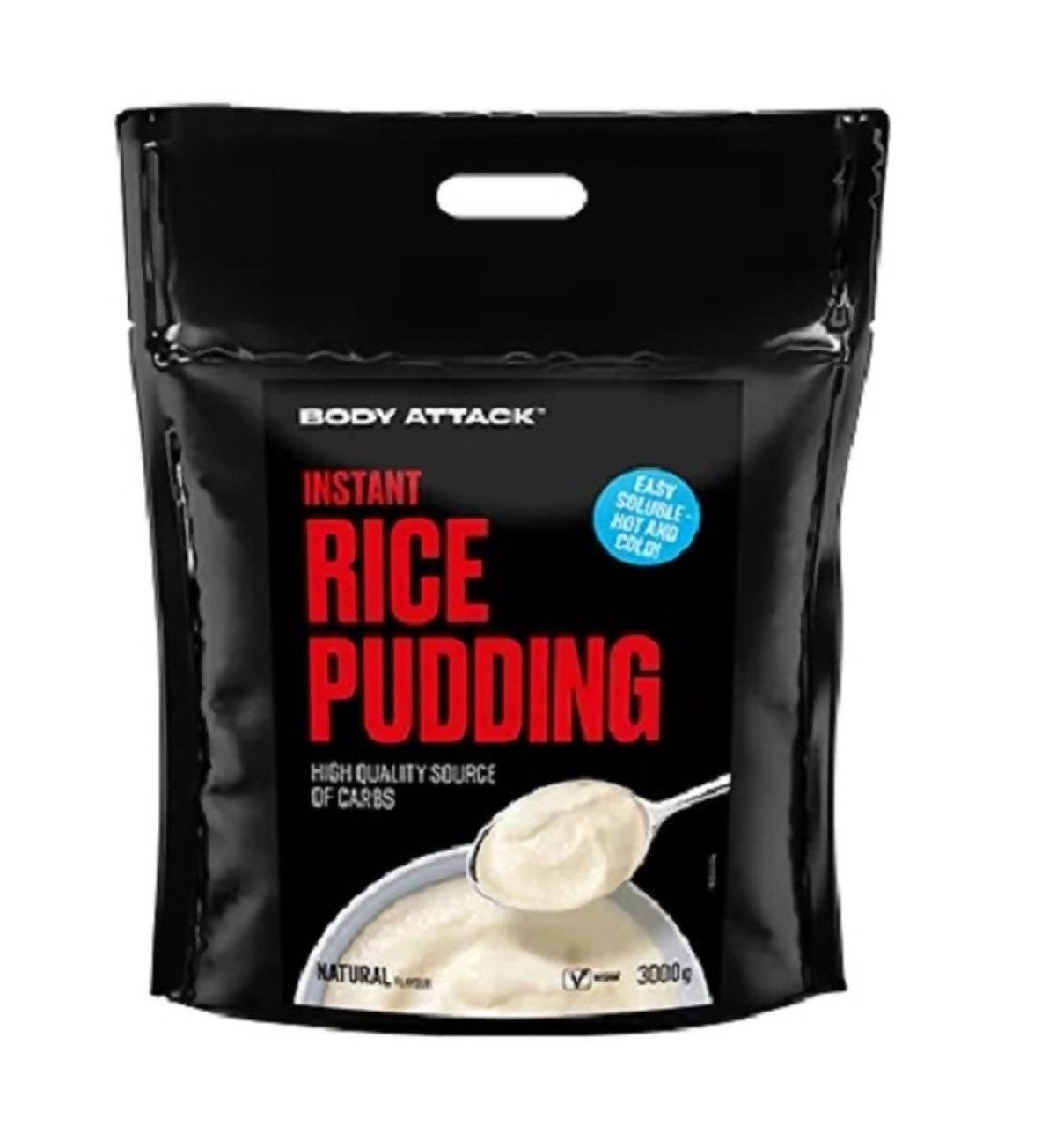 Body Attack Instant Rice Pudding 3000g Pulver, 3000 g