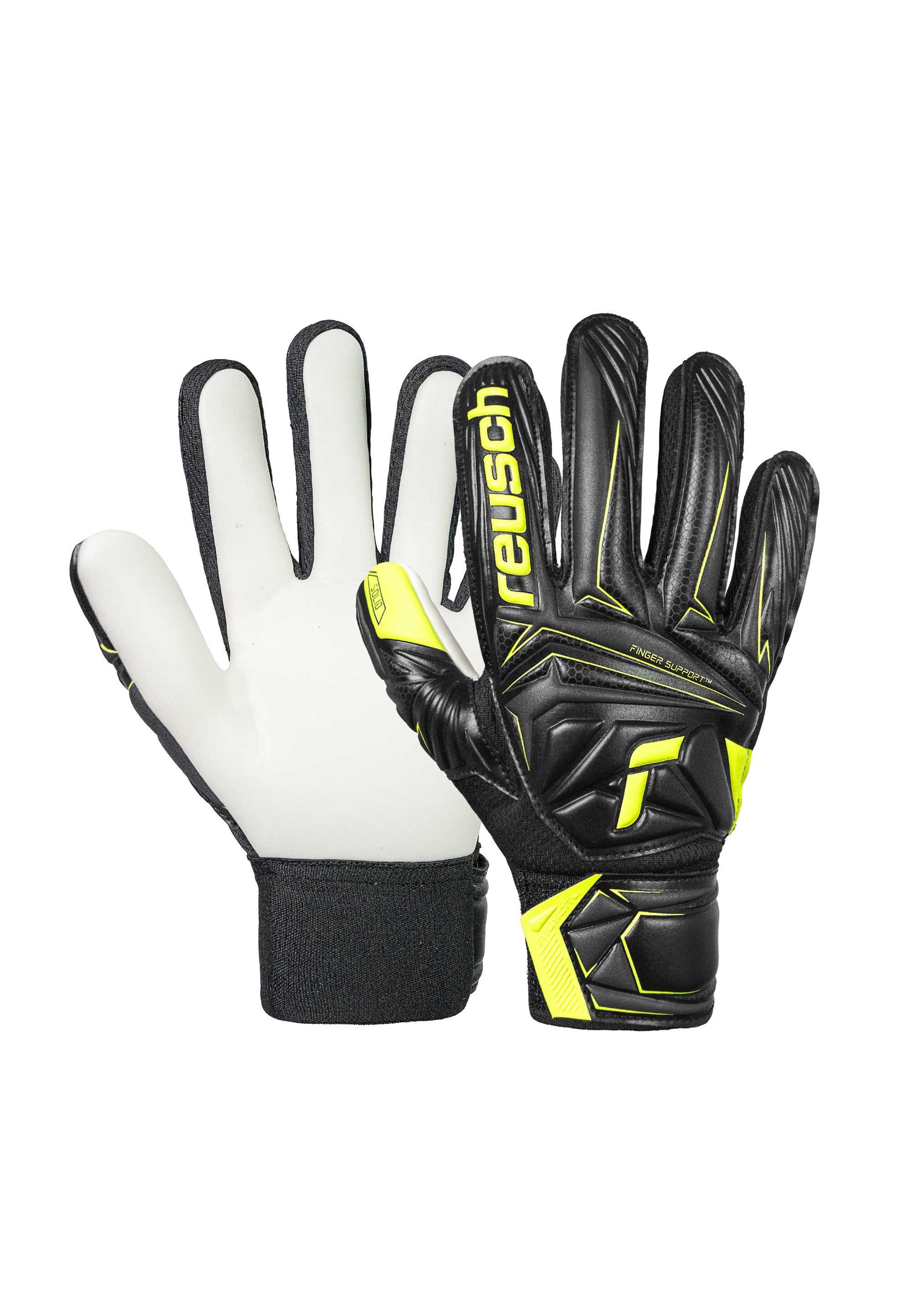 Reusch Torwarthandschuhe Attrakt Starter Solid Finger Support Junior mit integriertem Fingersupport-System