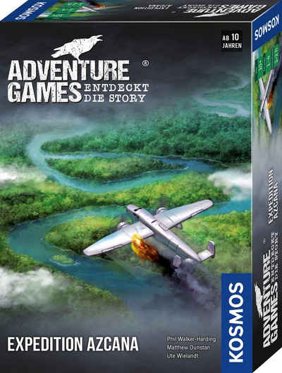 Kosmos Spiel, Abenteuerspiel Adventure Games - Expedition Azcana, Made in Germany