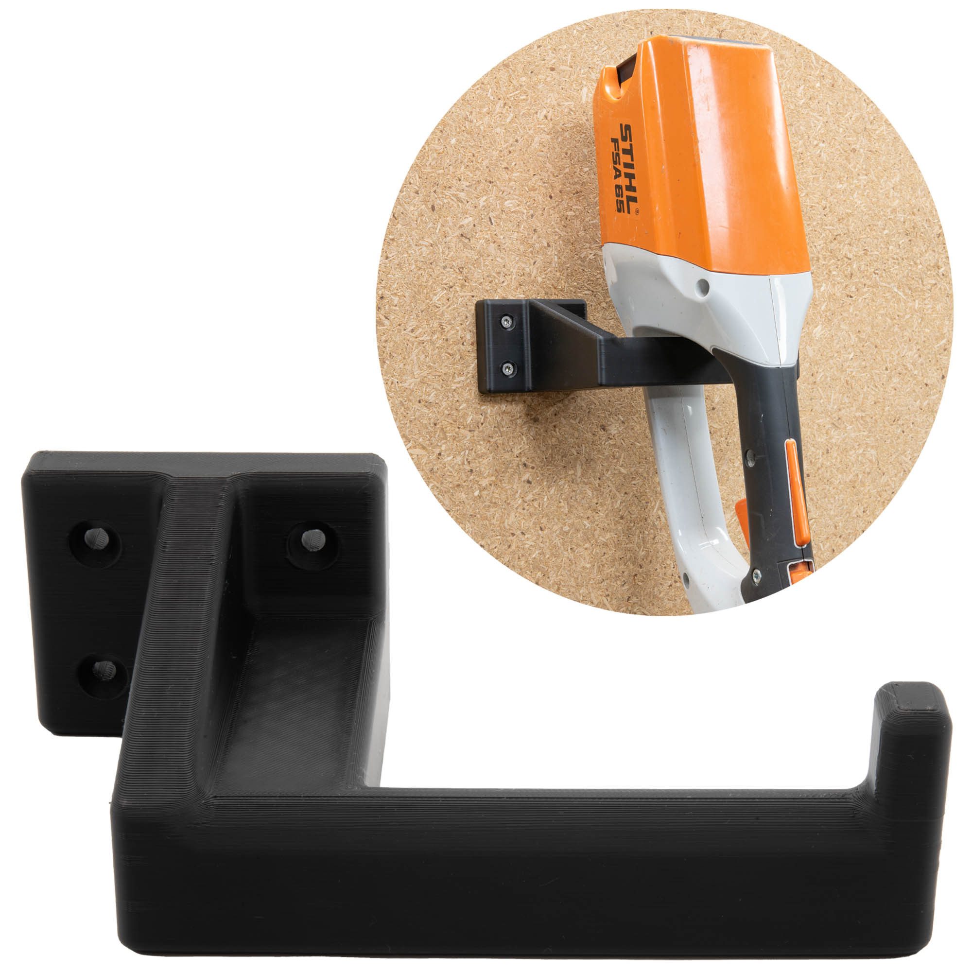 TSB Werk Werkzeughalter Wandhalter Rasentrimmer für Einhell STIHL Bosch, Ma günstig online kaufen