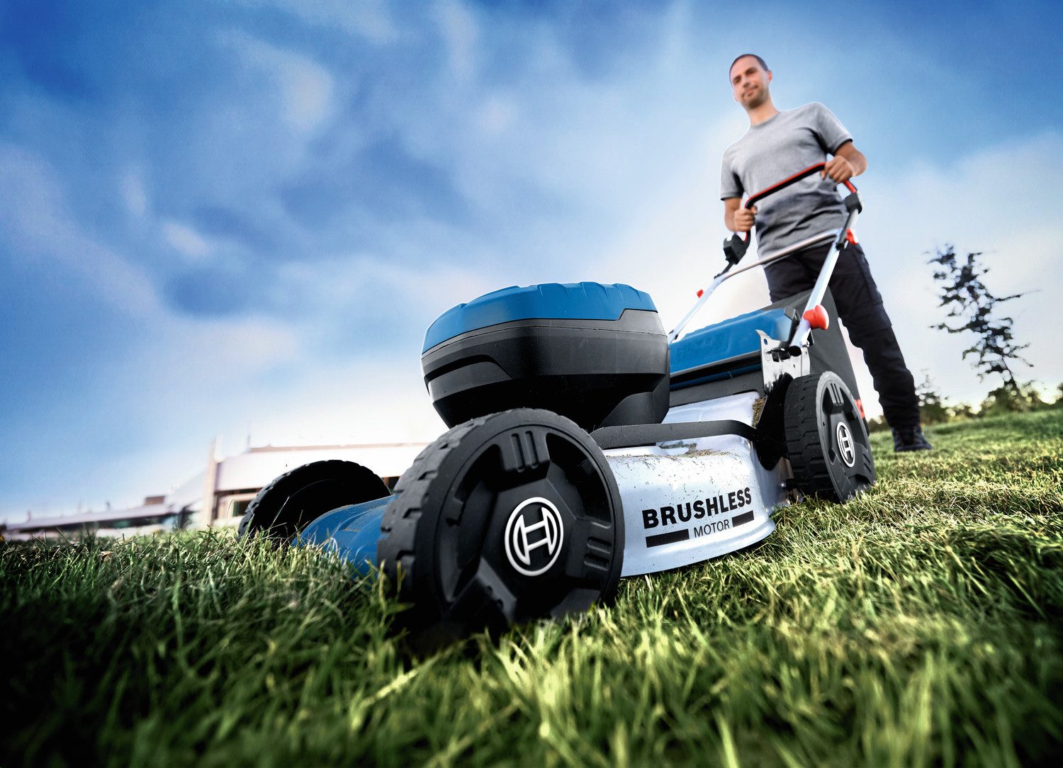 Bosch Professional Akkurasenmäher »GRA 18V2-46«, 46 cm Schnittbreite, ohne Akku, ohne Ladegerät