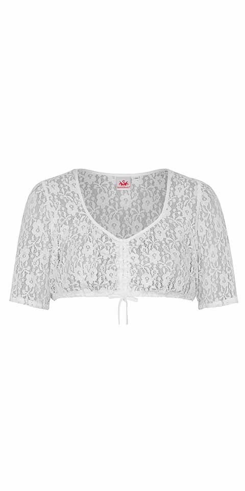 Spieth & Wensky Dirndlbluse Airun-Dirndlbluse 1/2 günstig online kaufen