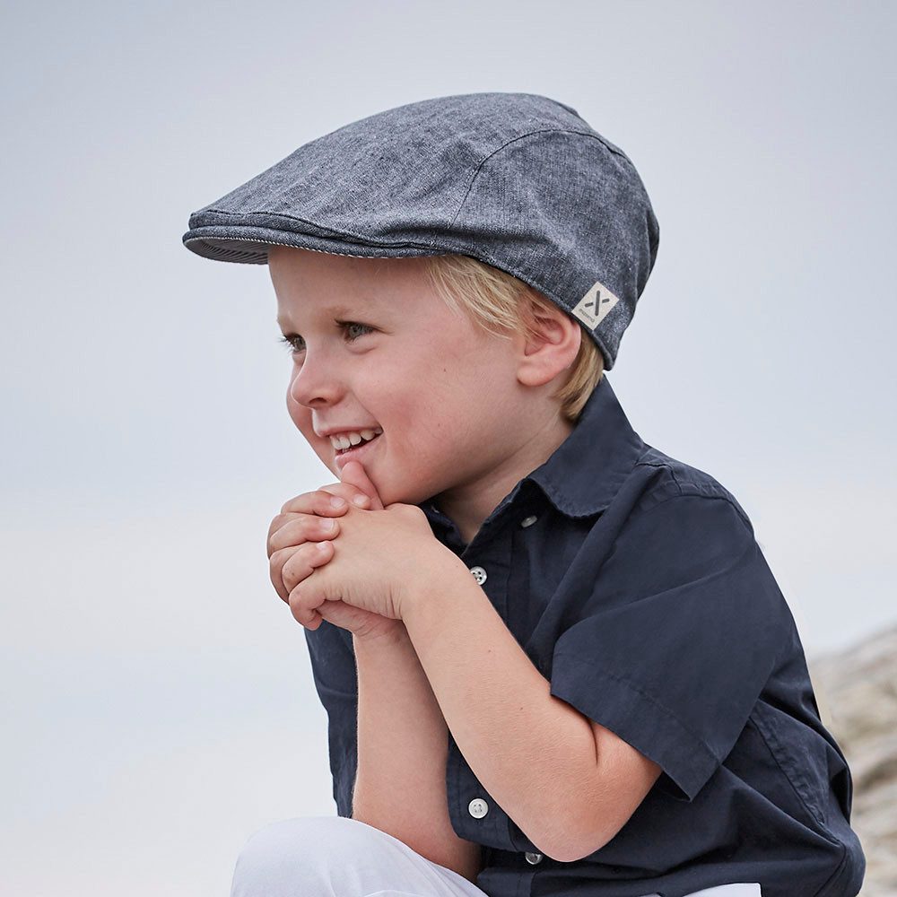 MAXIMO Schirmmütze Flatcap für Kids Jungen