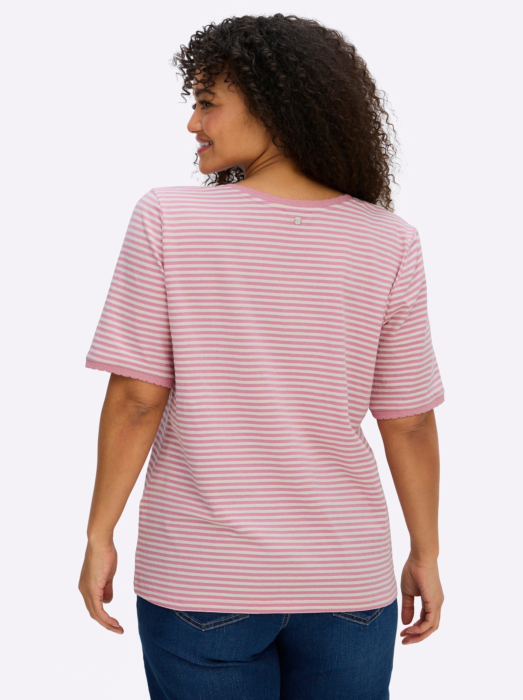 Sheego T-Shirt Shirt Kurzarm günstig online kaufen