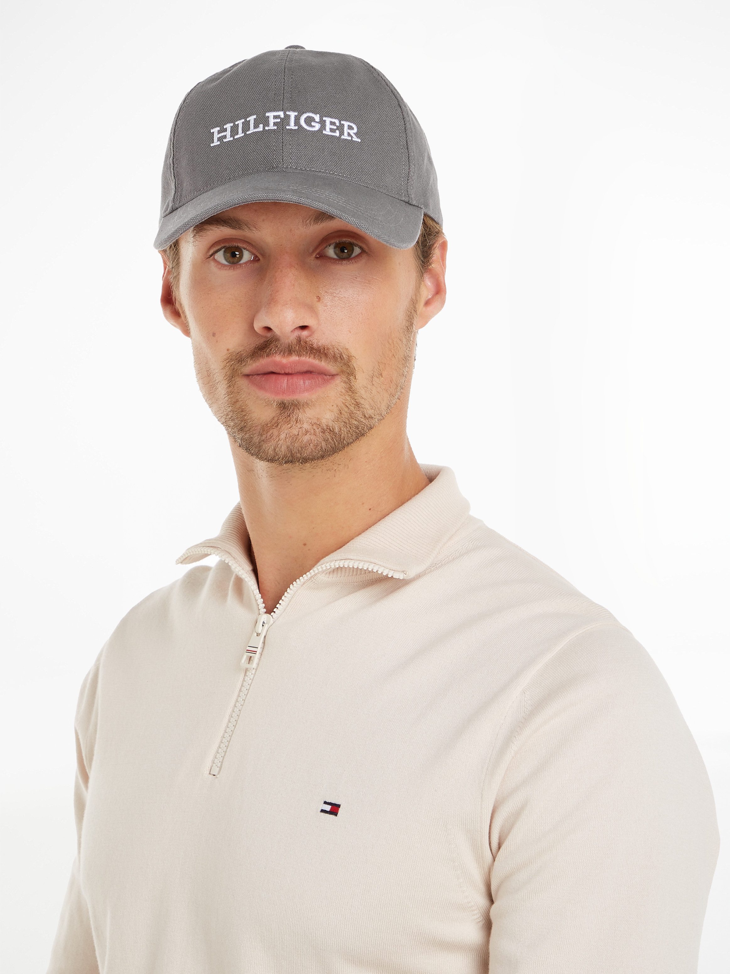 Tommy Hilfiger Baseball Cap TH MONOTYPE SOFT 6 PANEL CAP mit Logoschriftzug günstig online kaufen