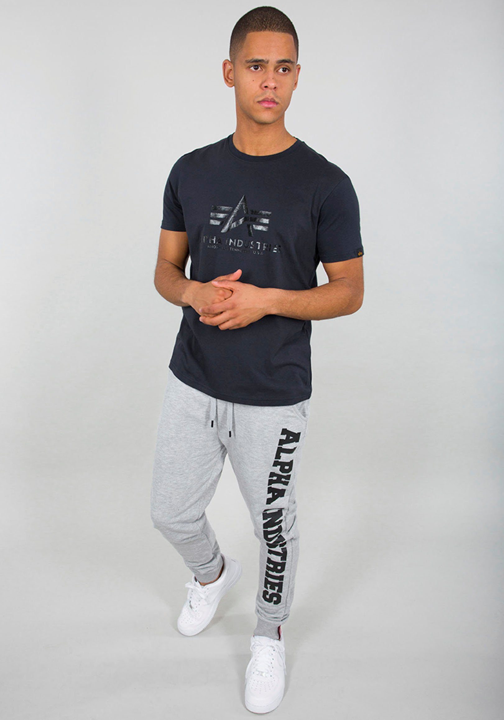 JOGGER BIG Industries heather LETTERS grey Alpha Sweathose