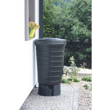 Prosperplast Regenwassertank IDRA210-S411, 210 l, Regenwasser-Speicherbehälter 210 l