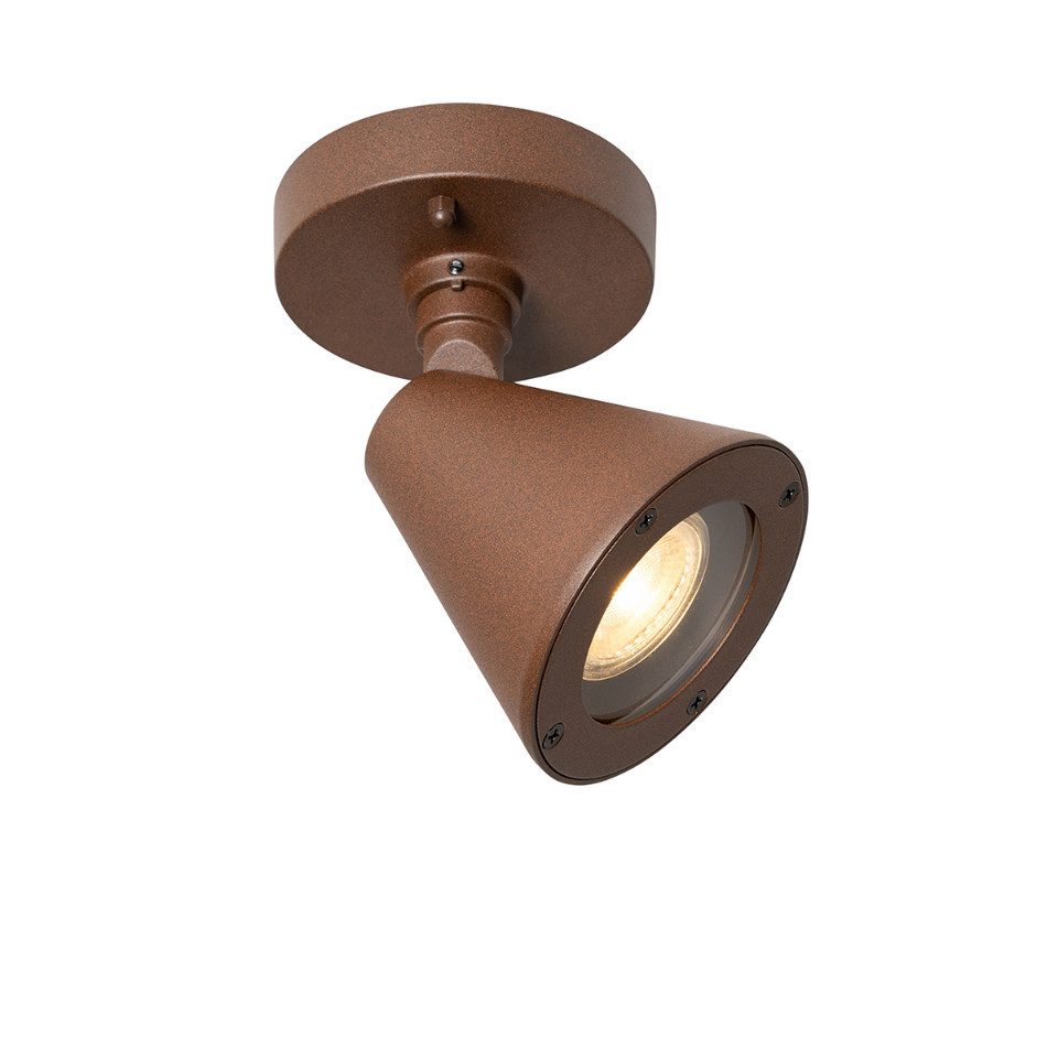 Qazqa Außen-Wandleuchte Ciara, ohne Leuchtmittel, GU10, günstig online kaufen