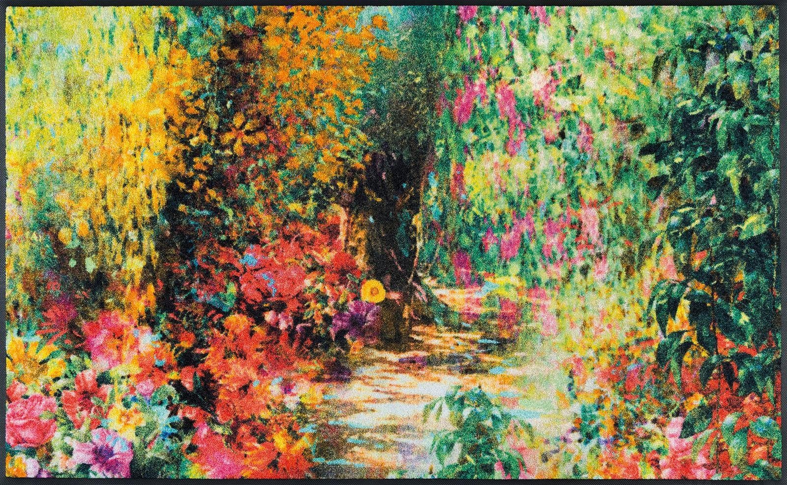 wash+dry by Kleen-Tex Fußmatte Primavera, rechteckig, Höhe: 7 mm, Schmutzfa günstig online kaufen