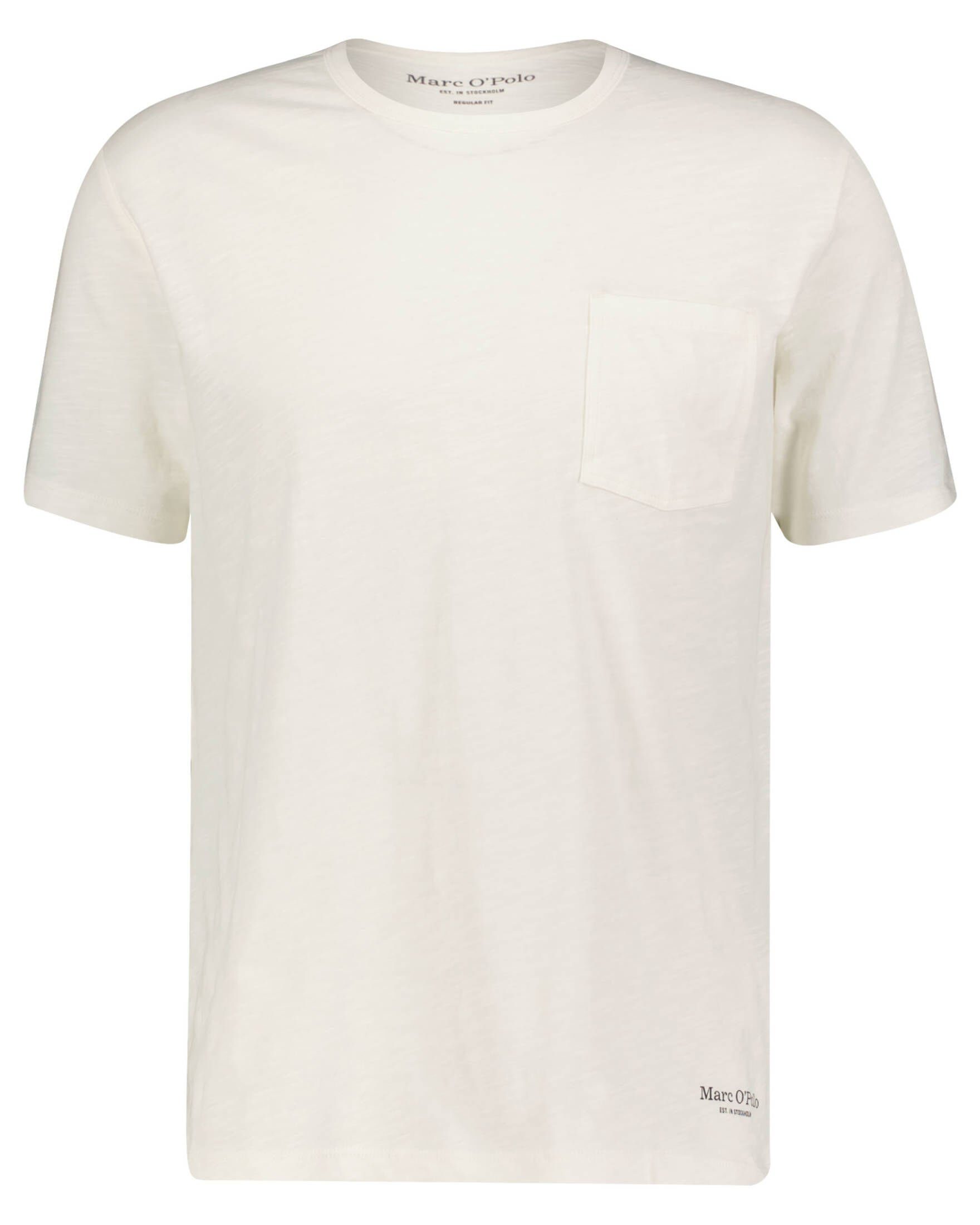 Marc O'Polo T-Shirt Herren T-Shirt Regular Fit (1-tlg) weiss (10)