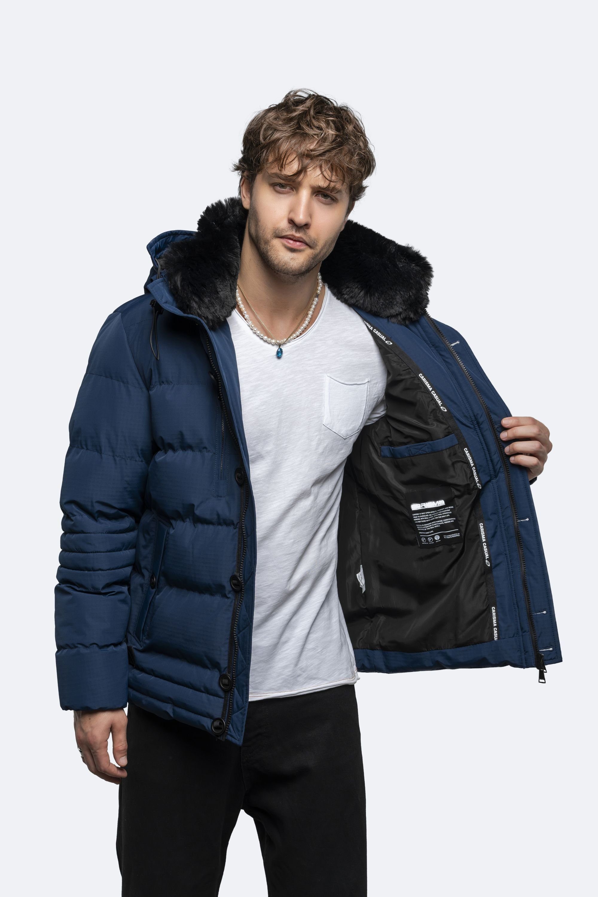 Navy CARISMA Kapuze mit Winterjacke