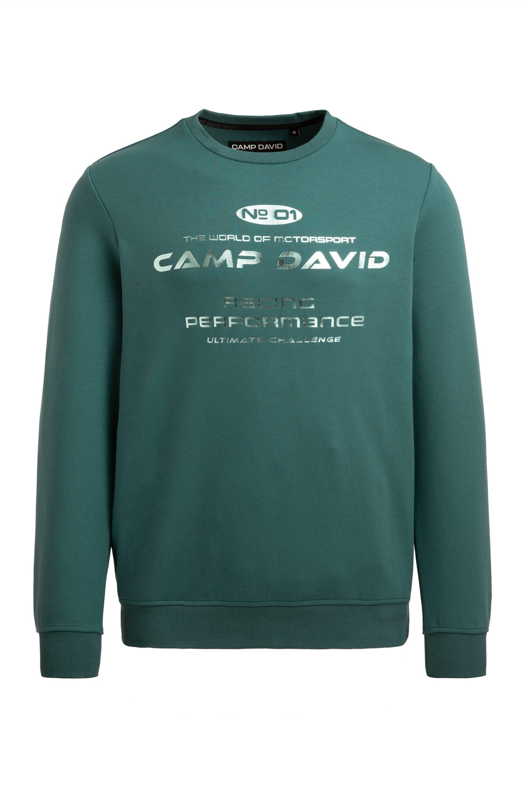 CAMP DAVID Sweater mit Baumwolle