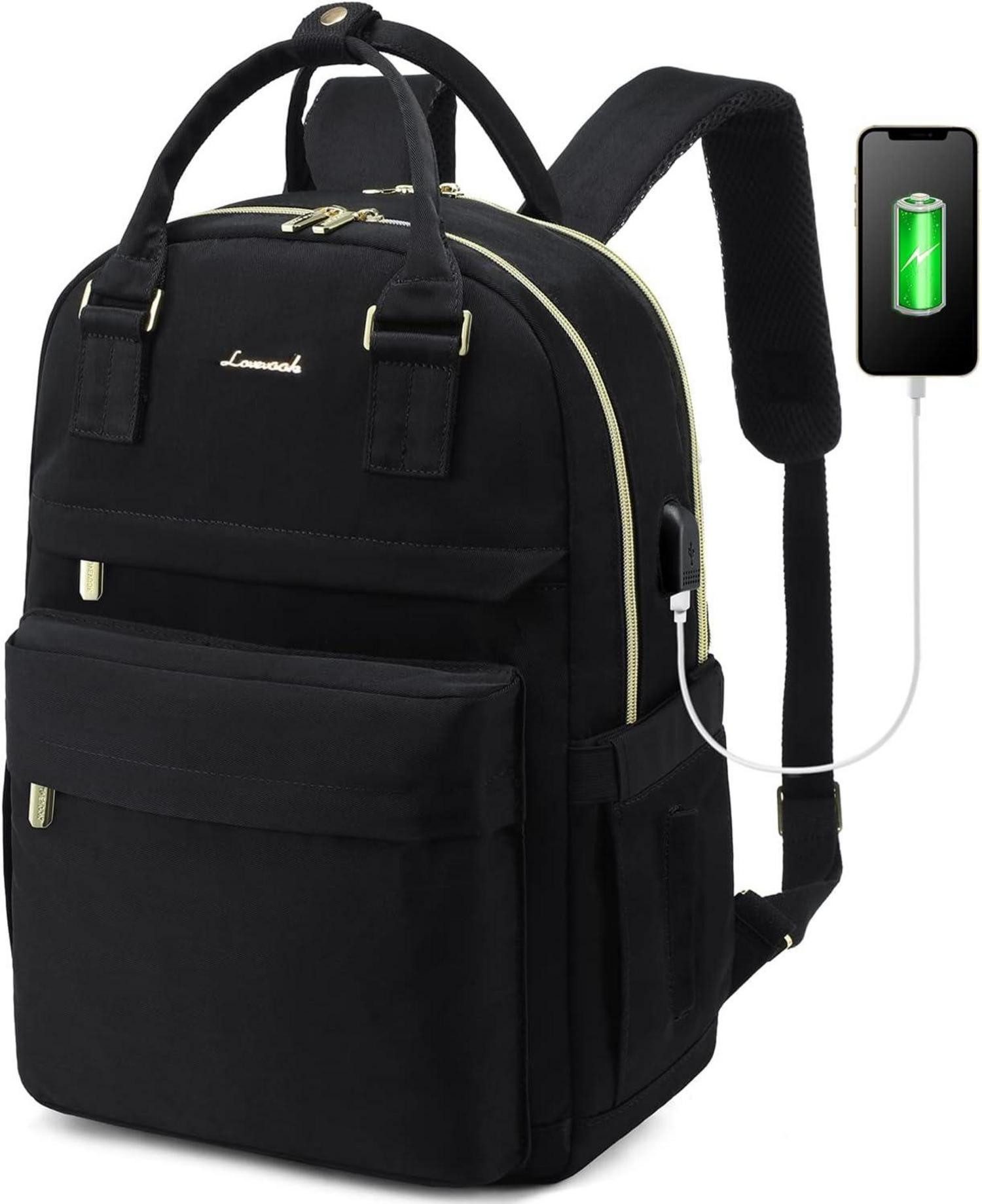LuxusKollektion Laptoprucksack Rucksack Damen 15,6 Zoll günstig online kaufen