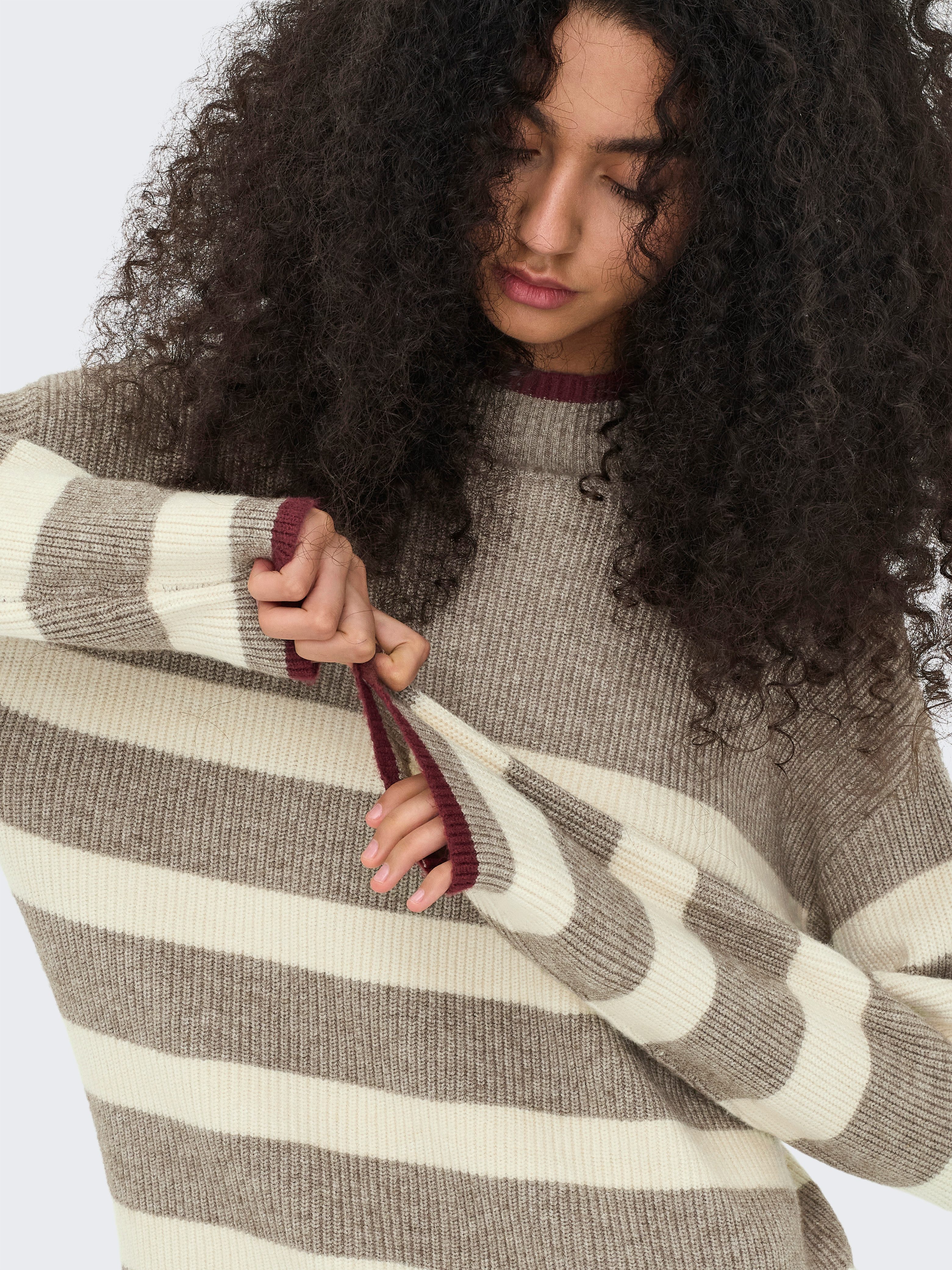 ONLY Strickpullover ONLKATIA LS RIB HIGHNECK günstig online kaufen