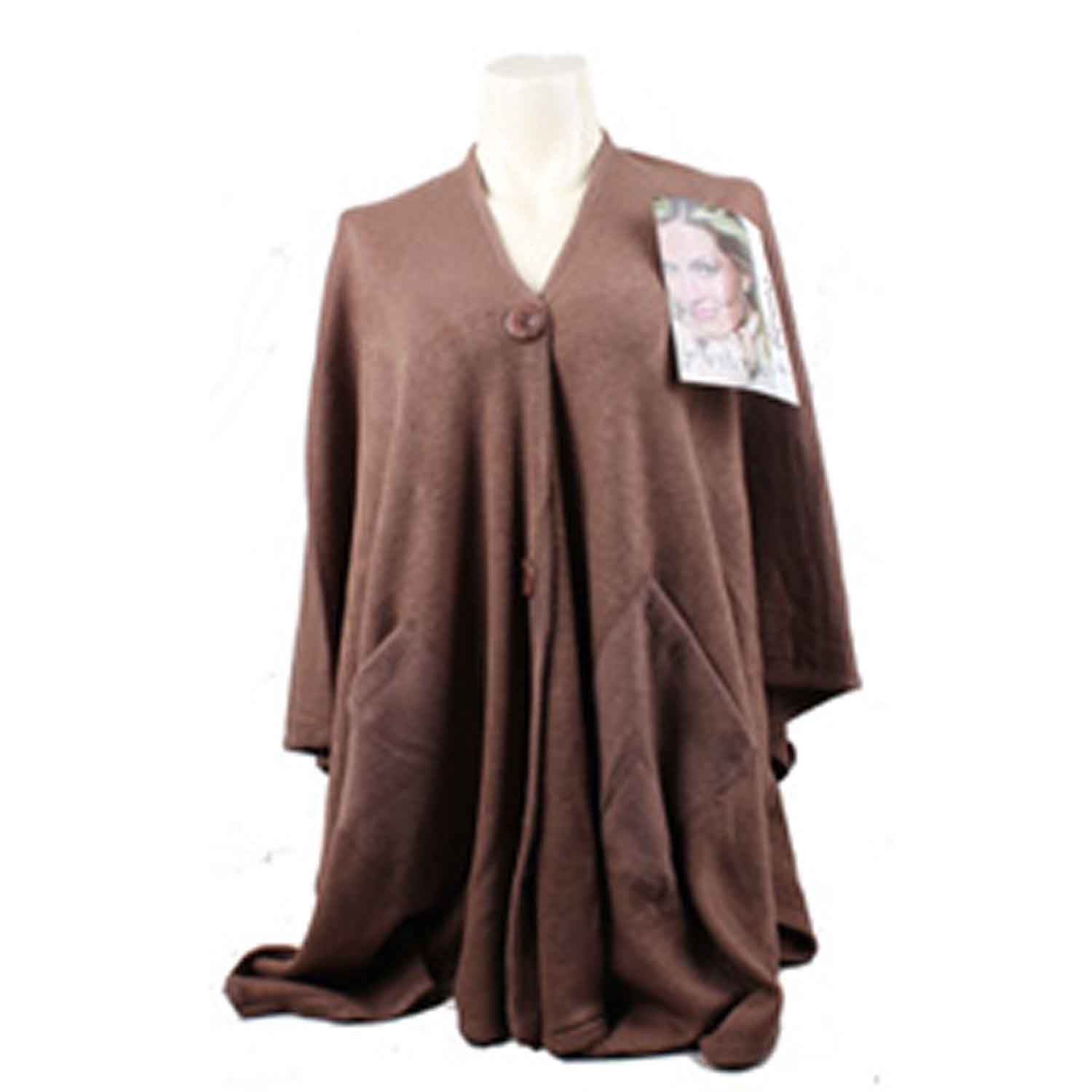 Antonio Poncho Antonio Poncho Damen Winter elegant mit praktischen Taschen günstig online kaufen