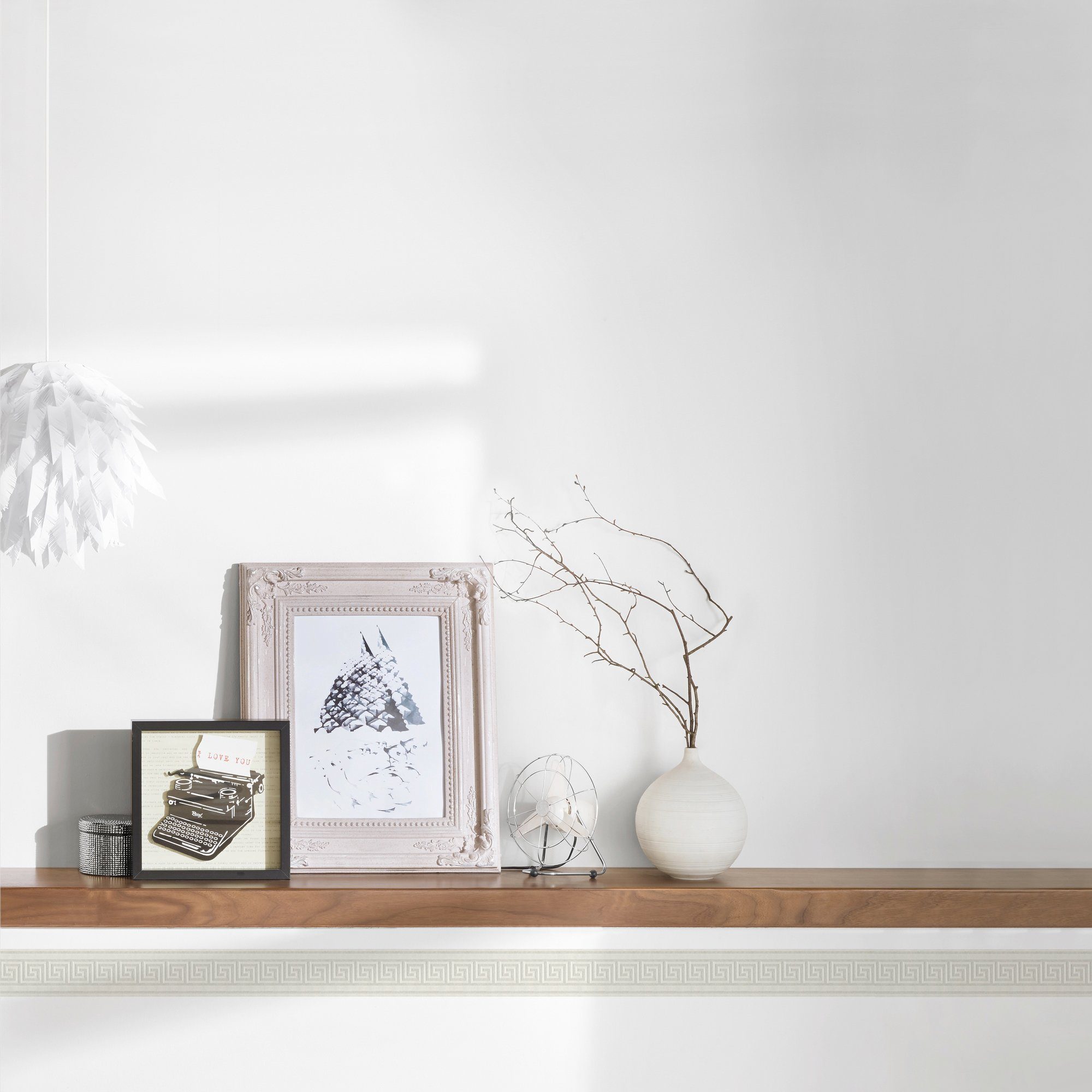 A.S. Création Bordüre Only Borders, leicht strukturiert, Motiv, geometrisch, grafisch, Tapete Bordüre Geometrisch Borte Wohnzimmer Schlafzimmer Küche Flur