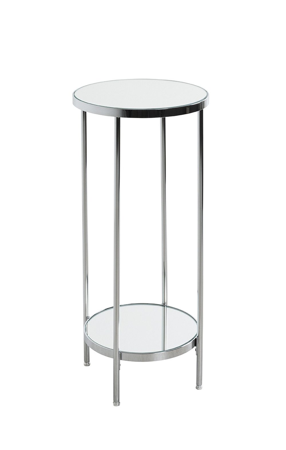 freiraum Blumentisch 52285, in chrom, Metall, Spiegel 5 mm - 66x28cm (HxD)