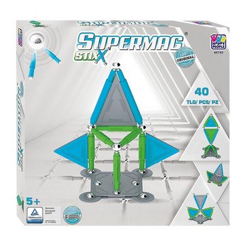 Supermag Magnetspielbausteine Supermag Stix, 40 Teile