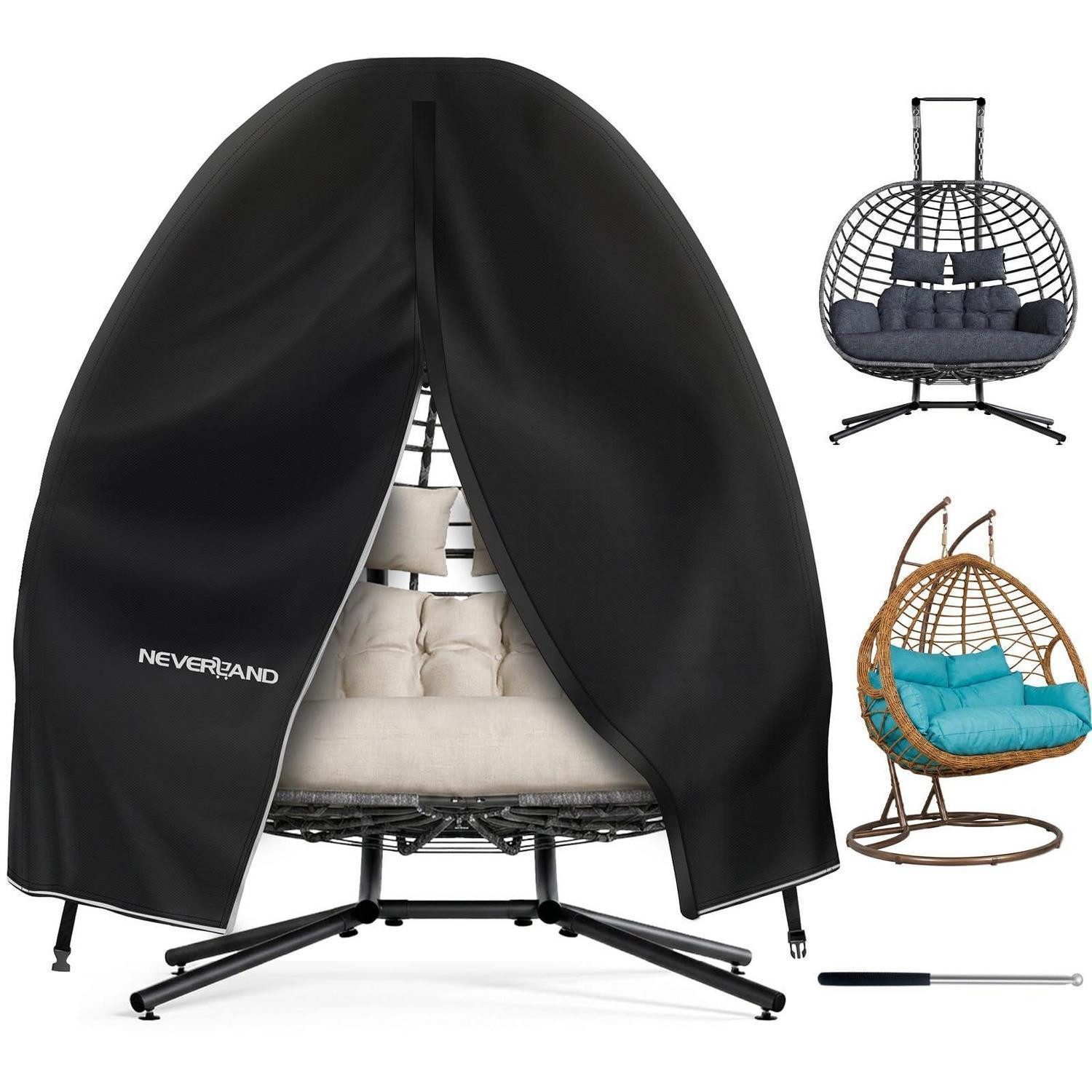 LuxusKollektion Hängesessel Hängesessel Abdeckung 200x230cm (1-St)