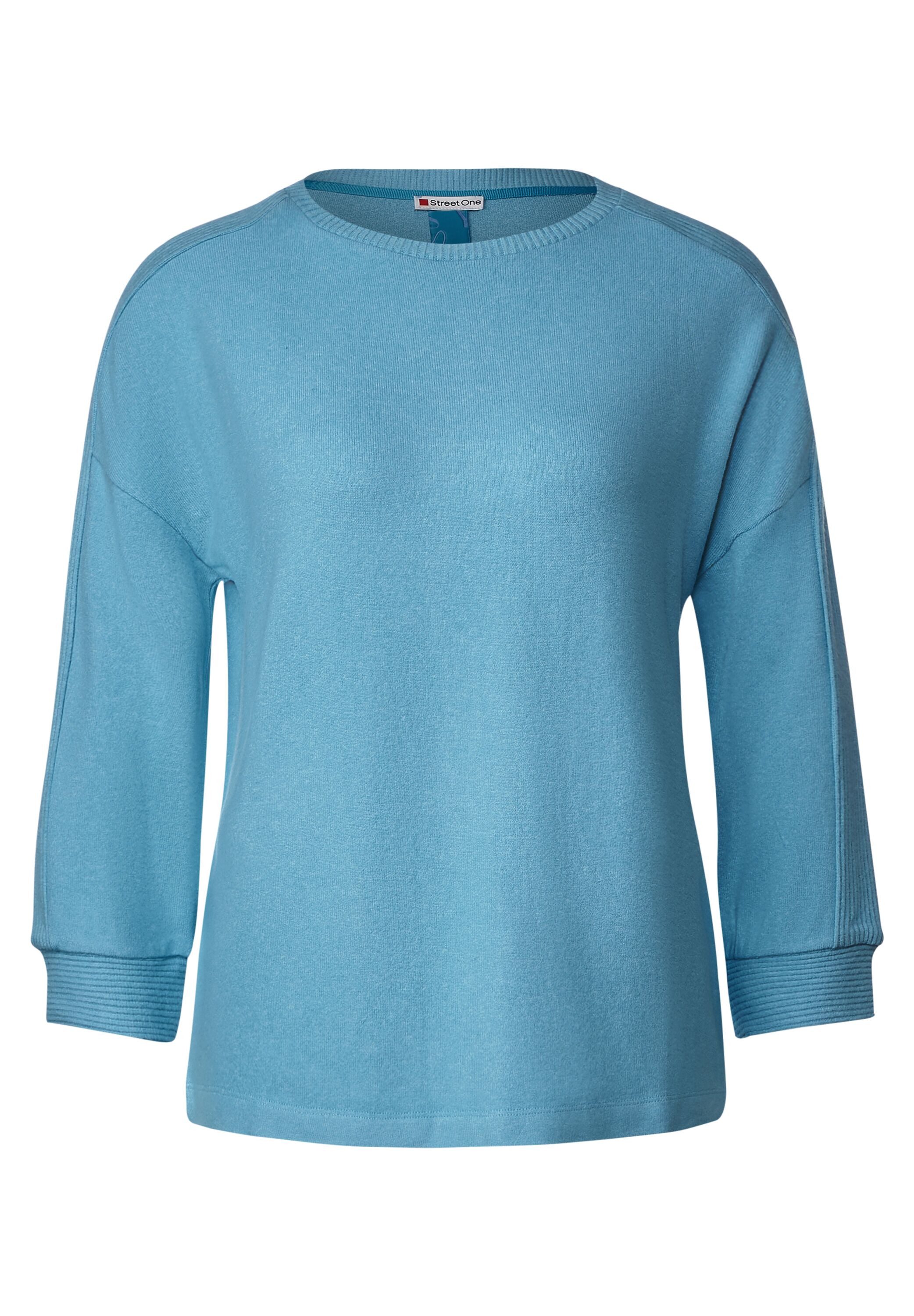 STREET ONE Langarmshirt Cosy Shirt mit günstig online kaufen