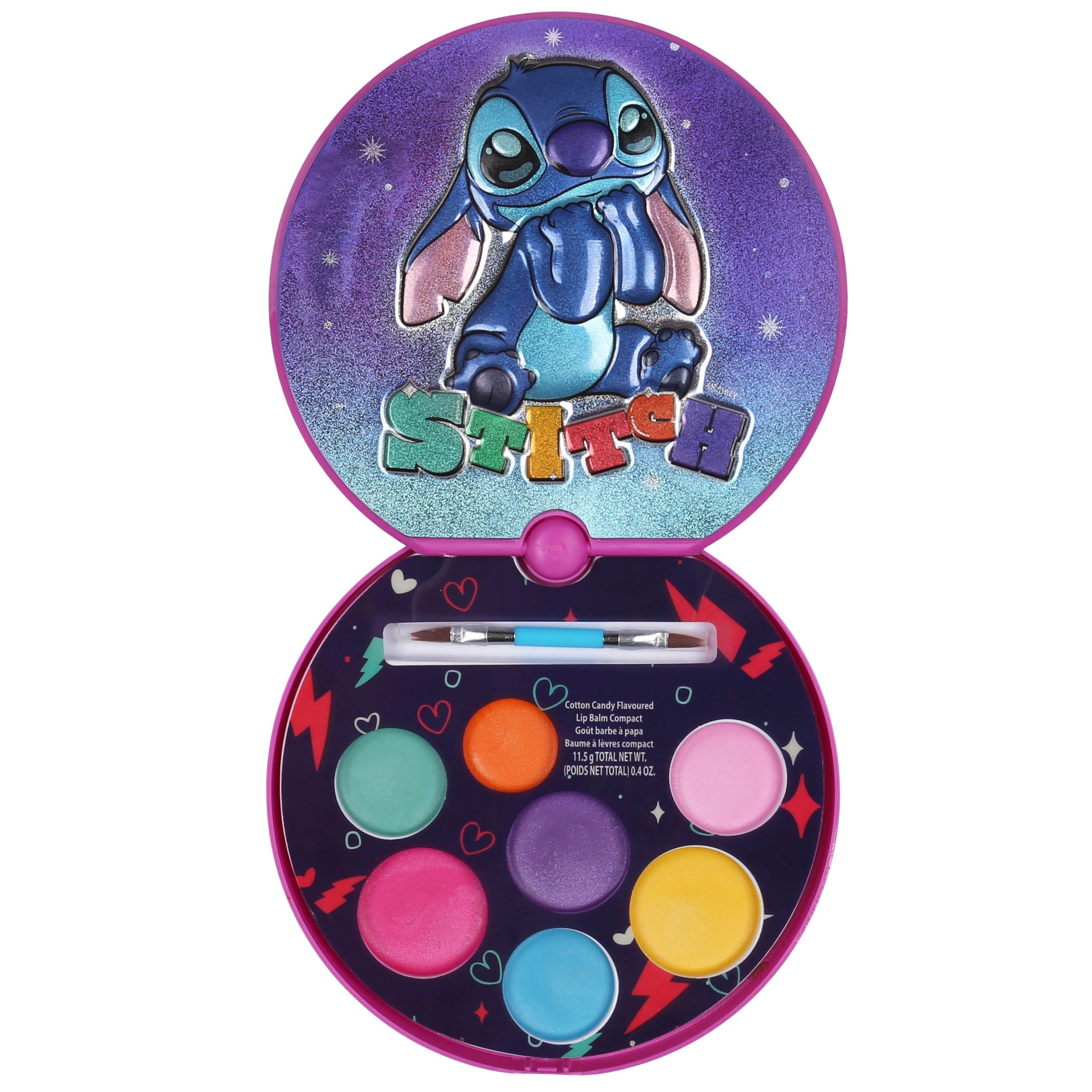 Disney Lippenpflege-Set DISNEY Stitch Lippenpflege Set Kinder Lipgloss mit Spiegel Set
