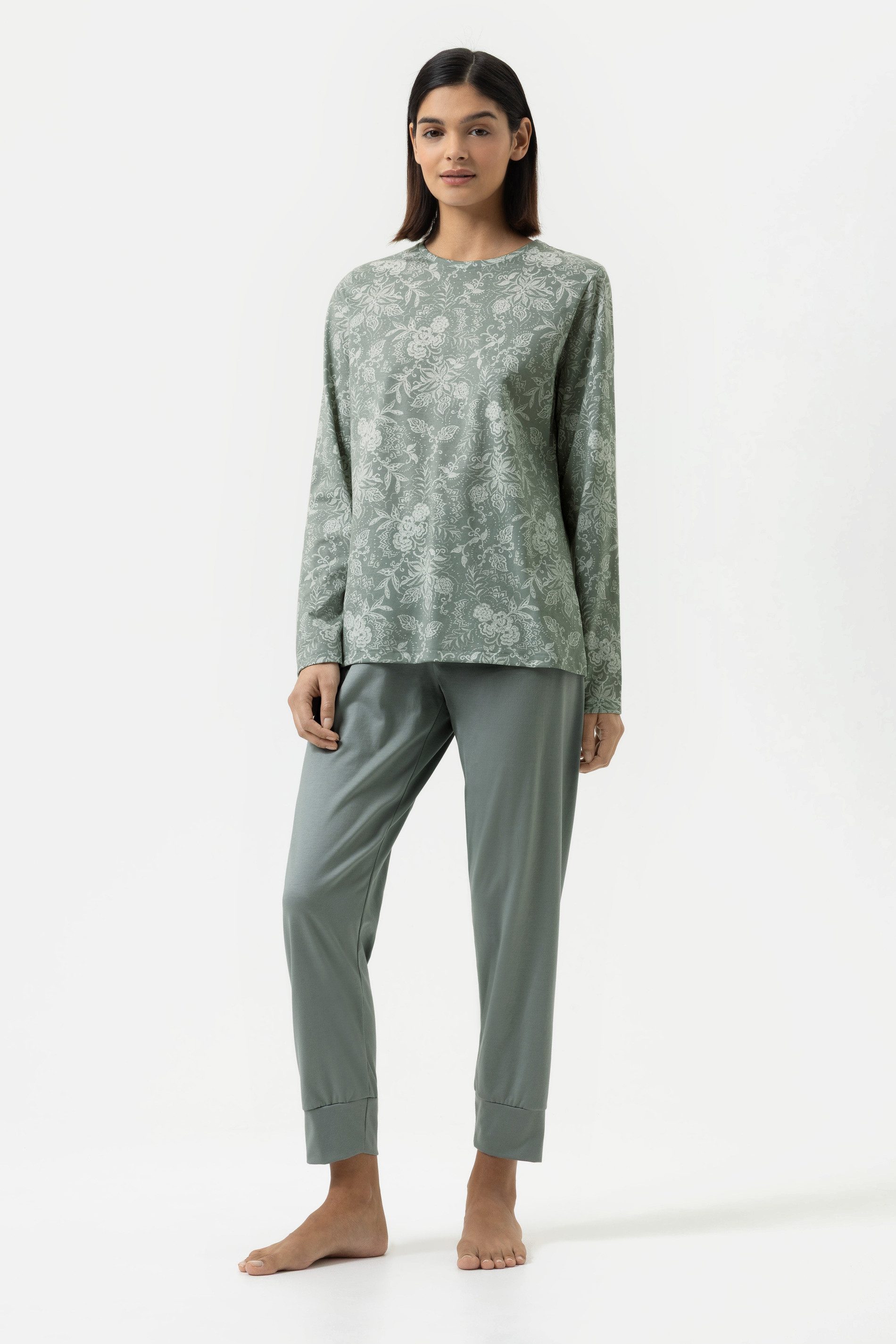 Mey Schlafanzug Serie Painted Paisley Floraler Paisley-Print (2 tlg) Klassi günstig online kaufen