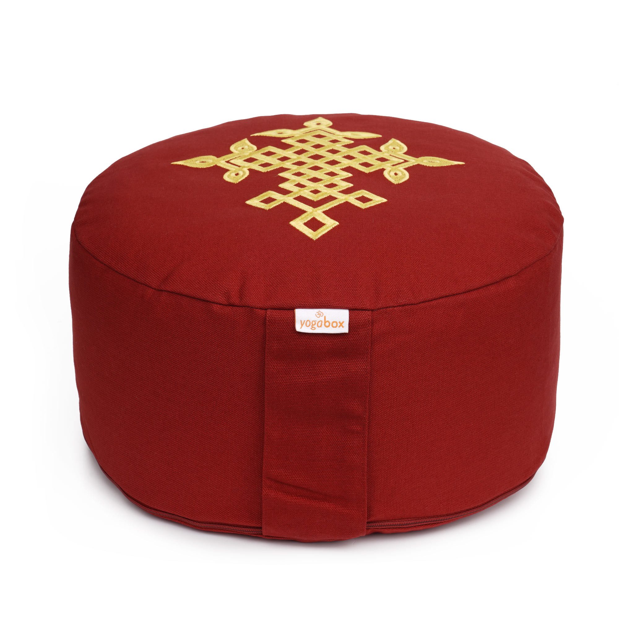 yogabox Yogakissen Meditationskissen Glückssitz® keltische Knoten, robust, anpassbare Füllmenge