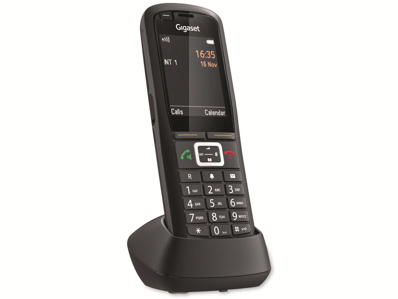 Schnurloses Gigaset R700H Telefon GIGASET DECT-Telefon Pro, schwarz