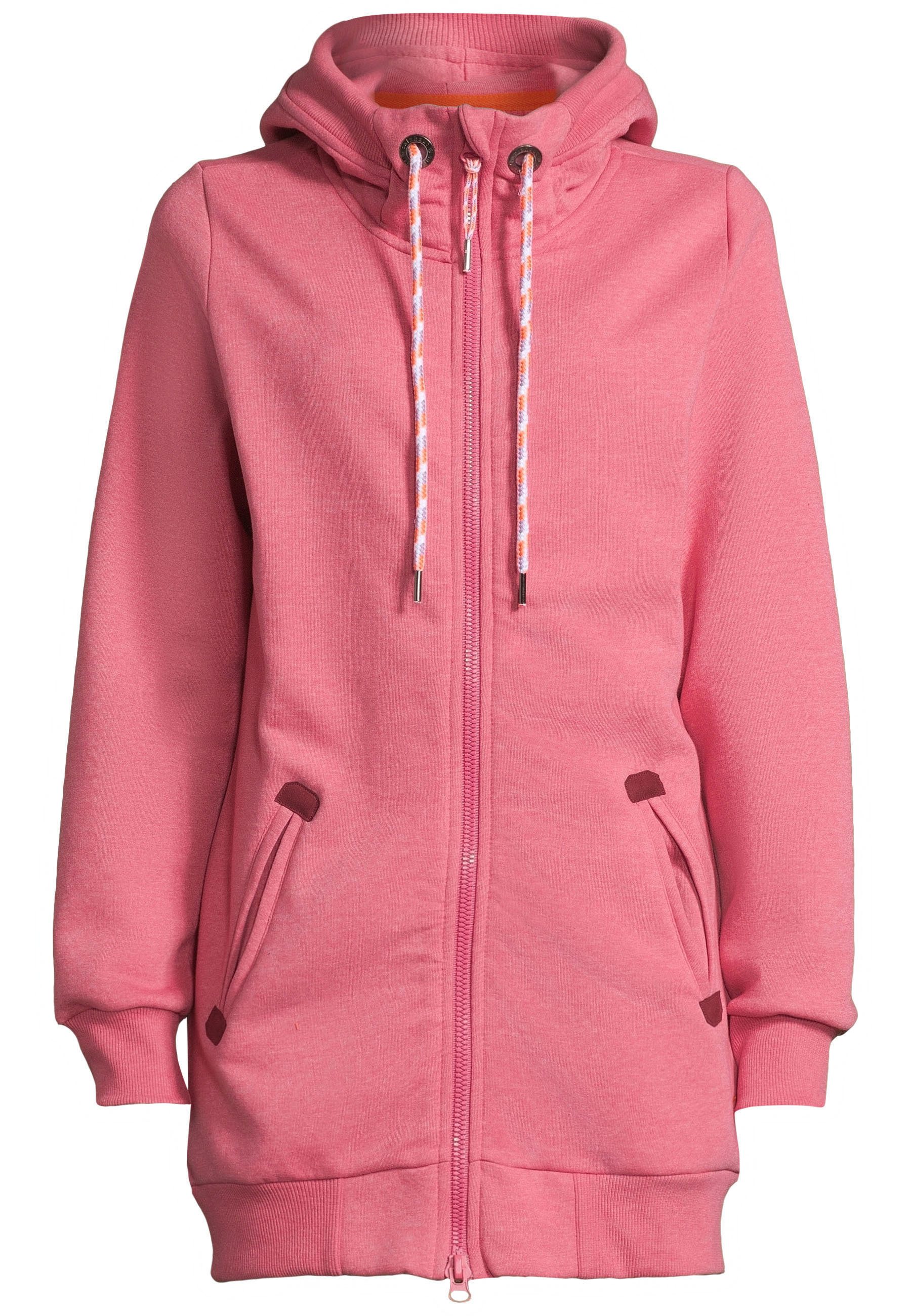 salzhaut Sweatjacke INGEBORG Damen Leicht tailliert weiche, bequeme Sweatjacke, Hoodiejacke, Indoorjacke zum Verlieben!