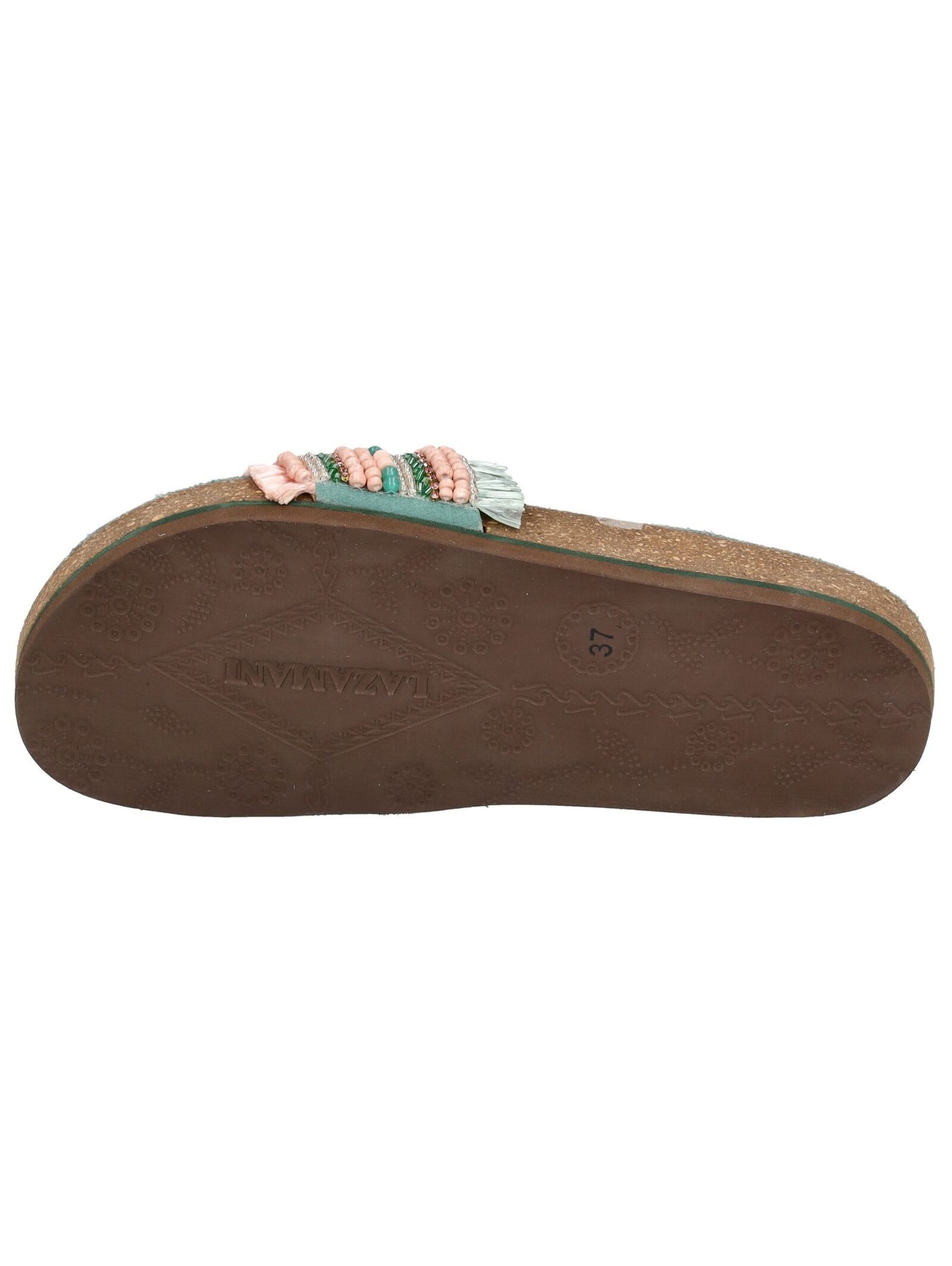 Lazamani Lazamani Pantoletten Leder Pantolette