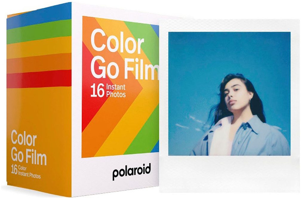 Polaroid Sofortbildfilm Go Film Pack, (Packung 16-St)