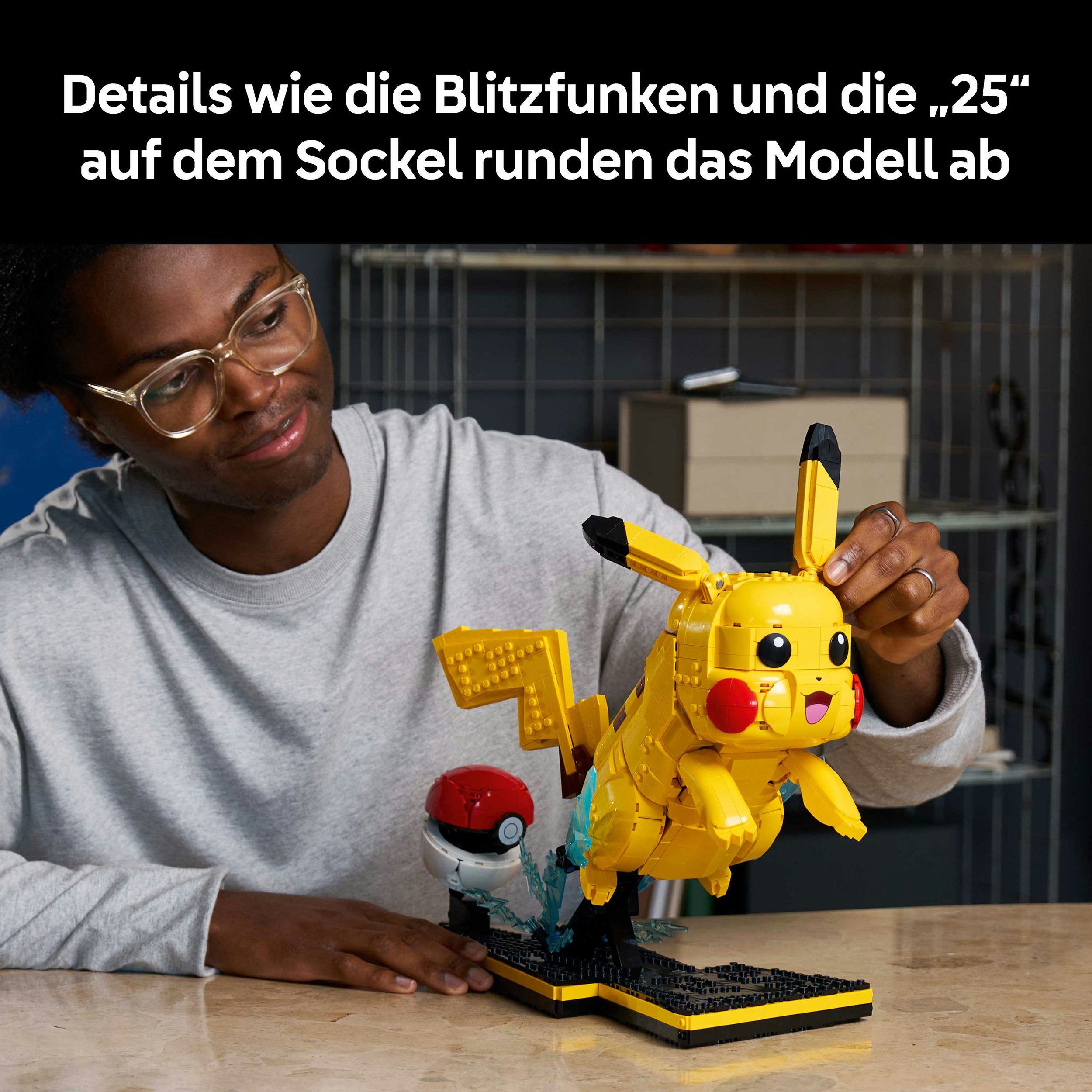 LEGO® Pikachu und Pokéball (72152), LEGO Pokémon Konstruktionsspielsteine, (2050 St)